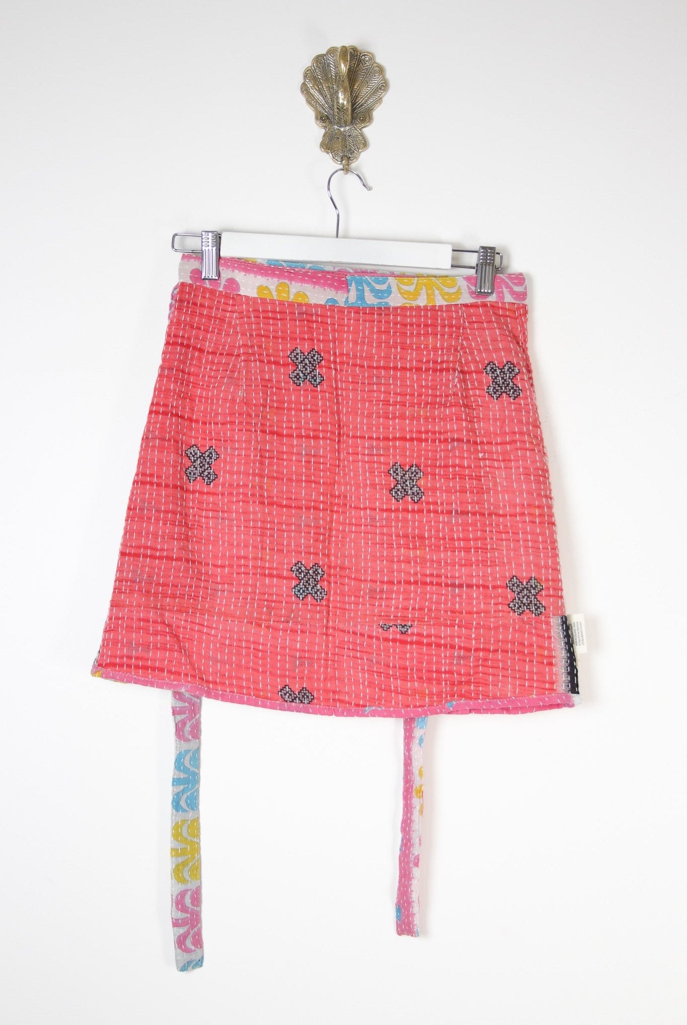Traveller Wrap Skirt S (10737) TravellerSkirtSRenewVintage107374_465839d3-2bb6-47d8-834e-608801fe367b Renew Bohemian Pty Ltd