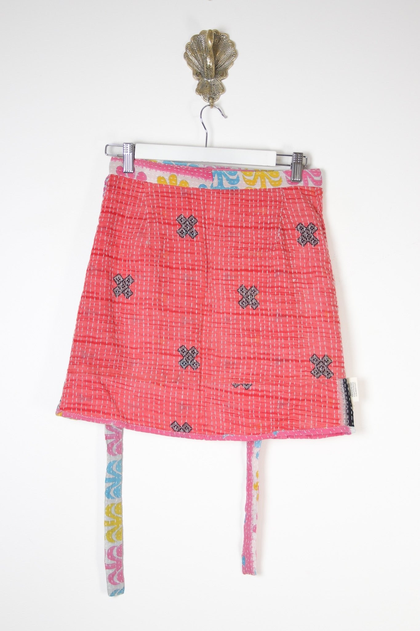 Traveller Wrap Skirt S (10737) TravellerSkirtSRenewVintage107374_465839d3-2bb6-47d8-834e-608801fe367b Renew Bohemian Pty Ltd