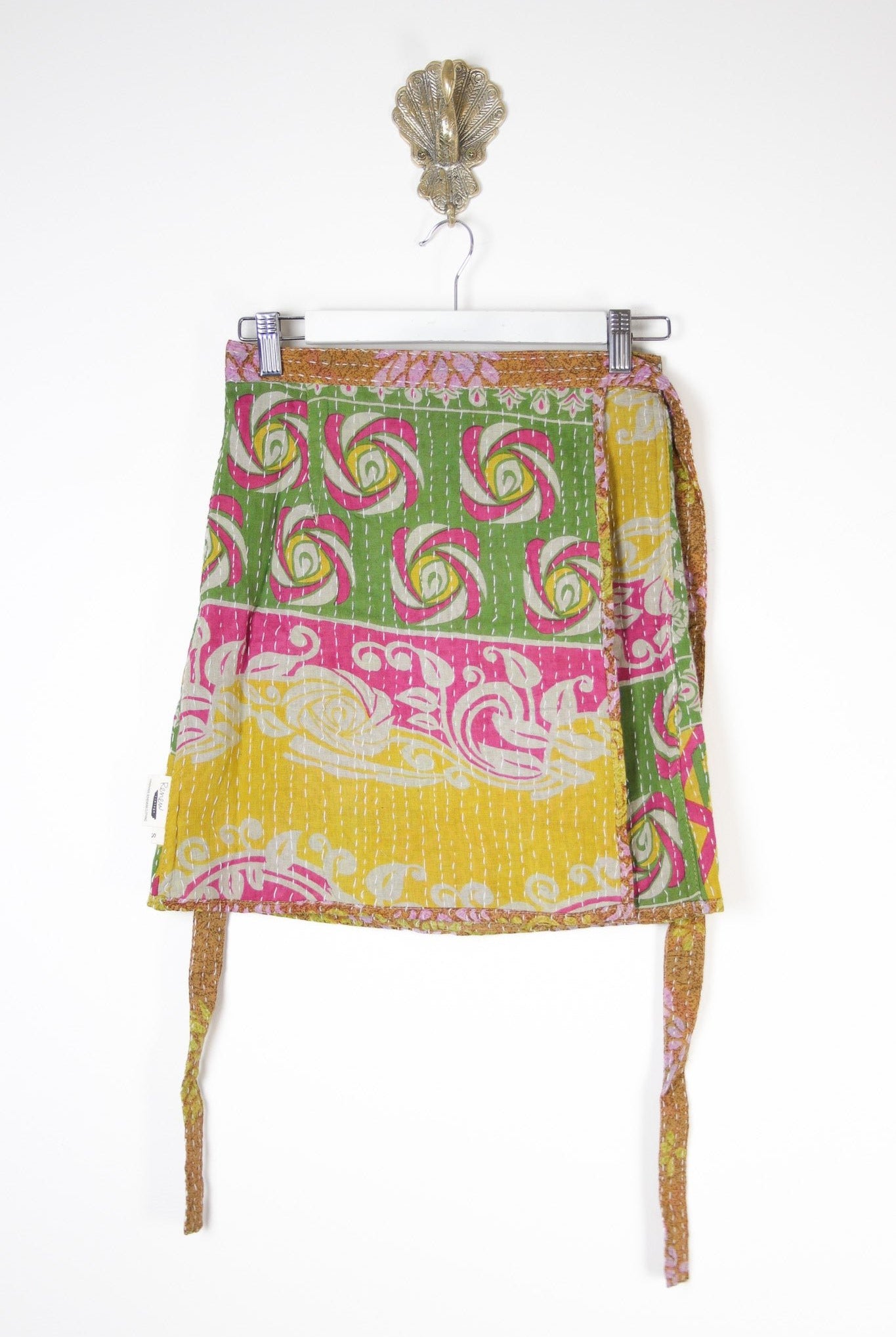 Traveller Wrap Skirt S (10739) TravellerSkirtSRenewVintage107393_d7c4413f-2e3c-44a0-a189-2d4af9a9da75 Renew Bohemian Pty Ltd