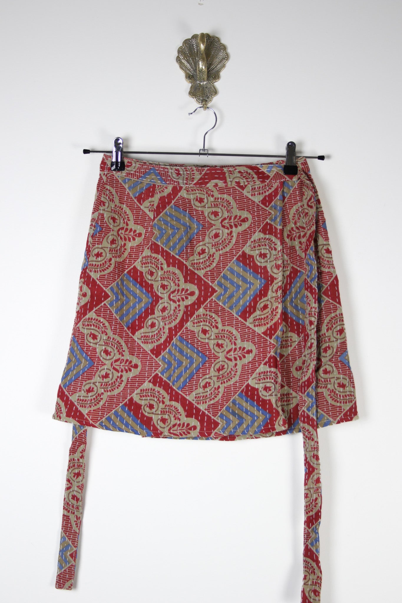 Traveller Wrap Skirt S (17435) TravellerSkirtSRenewVintage174351 Renew Bohemian Pty Ltd