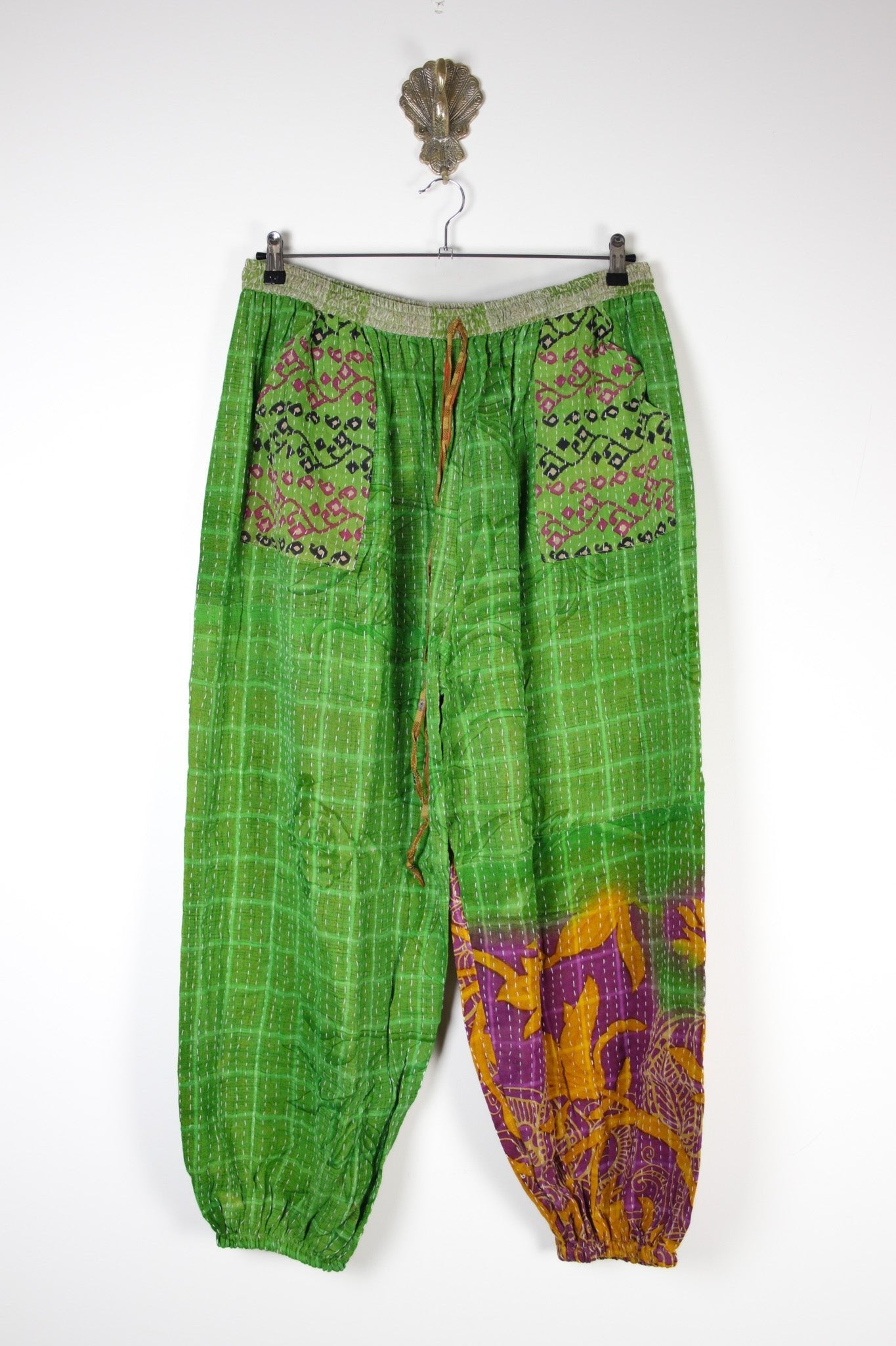 Tula Kantha Joggers 2XL (17269) TulaJoggers2XLRenewVintage172691 Renew Bohemian Pty Ltd