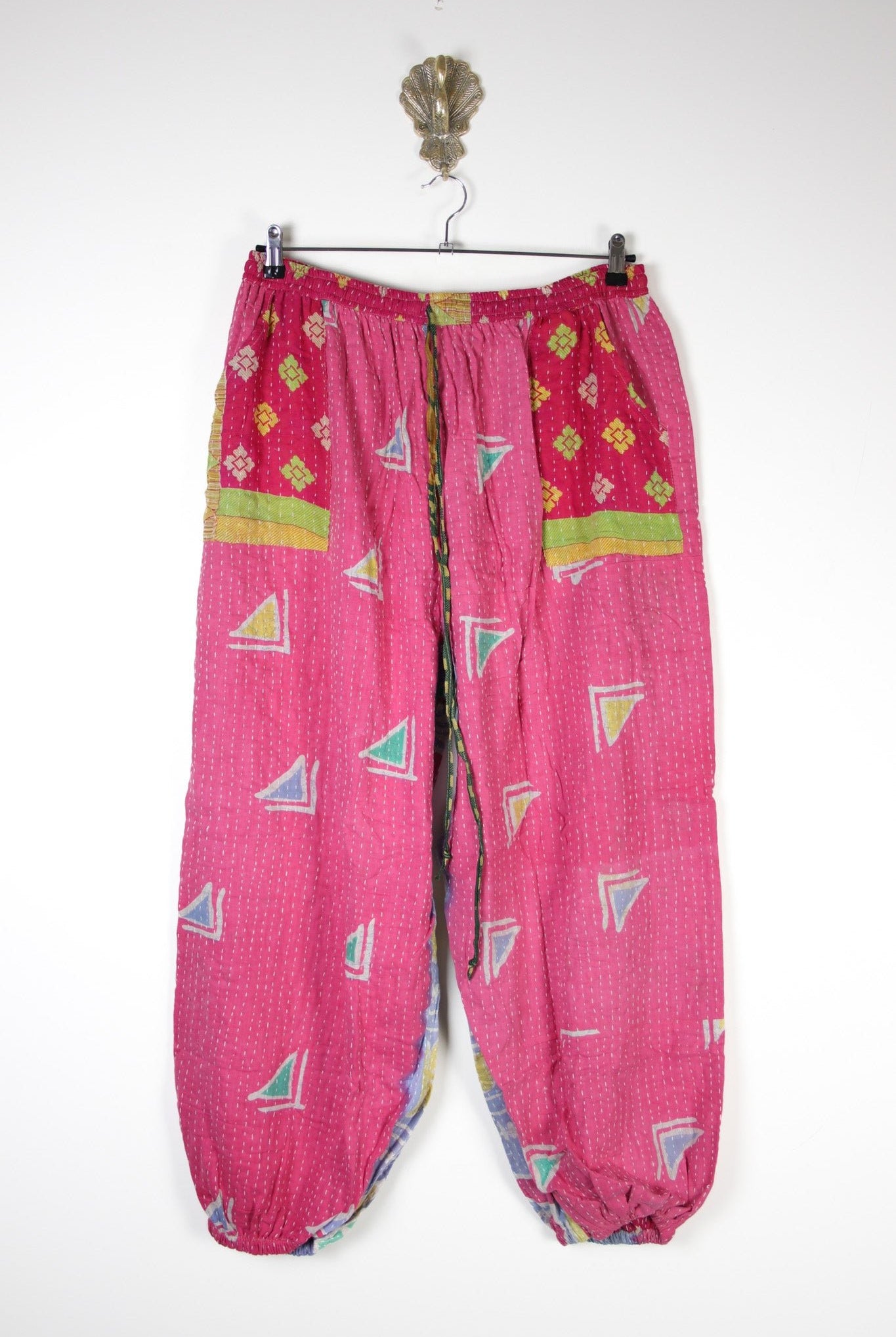 Tula Kantha Joggers 2XL (17270) TulaJoggers2XLRenewVintage172701 Renew Bohemian Pty Ltd