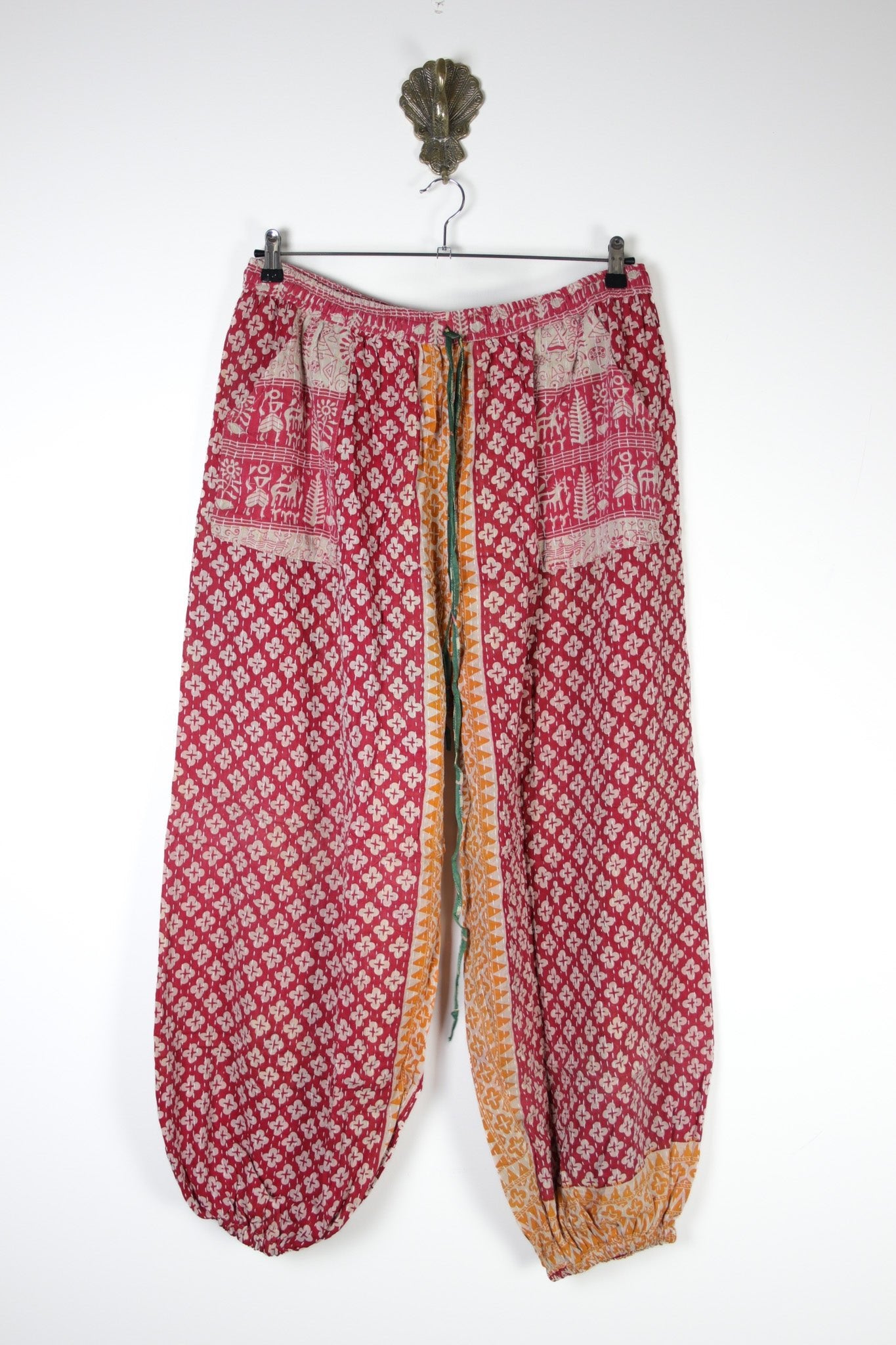 Tula Kantha Joggers 2XL (17272) TulaJoggers2XLRenewVintage172721 Renew Bohemian Pty Ltd