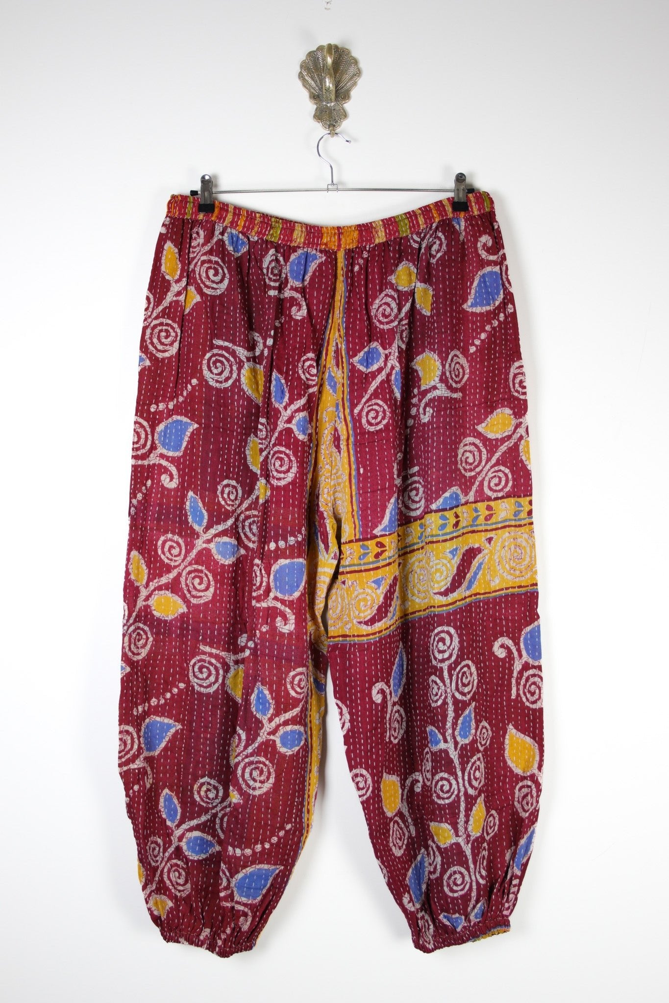Tula Kantha Joggers 3XL (17282) TulaJoggers3XLRenewVintage172822 Renew Bohemian Pty Ltd