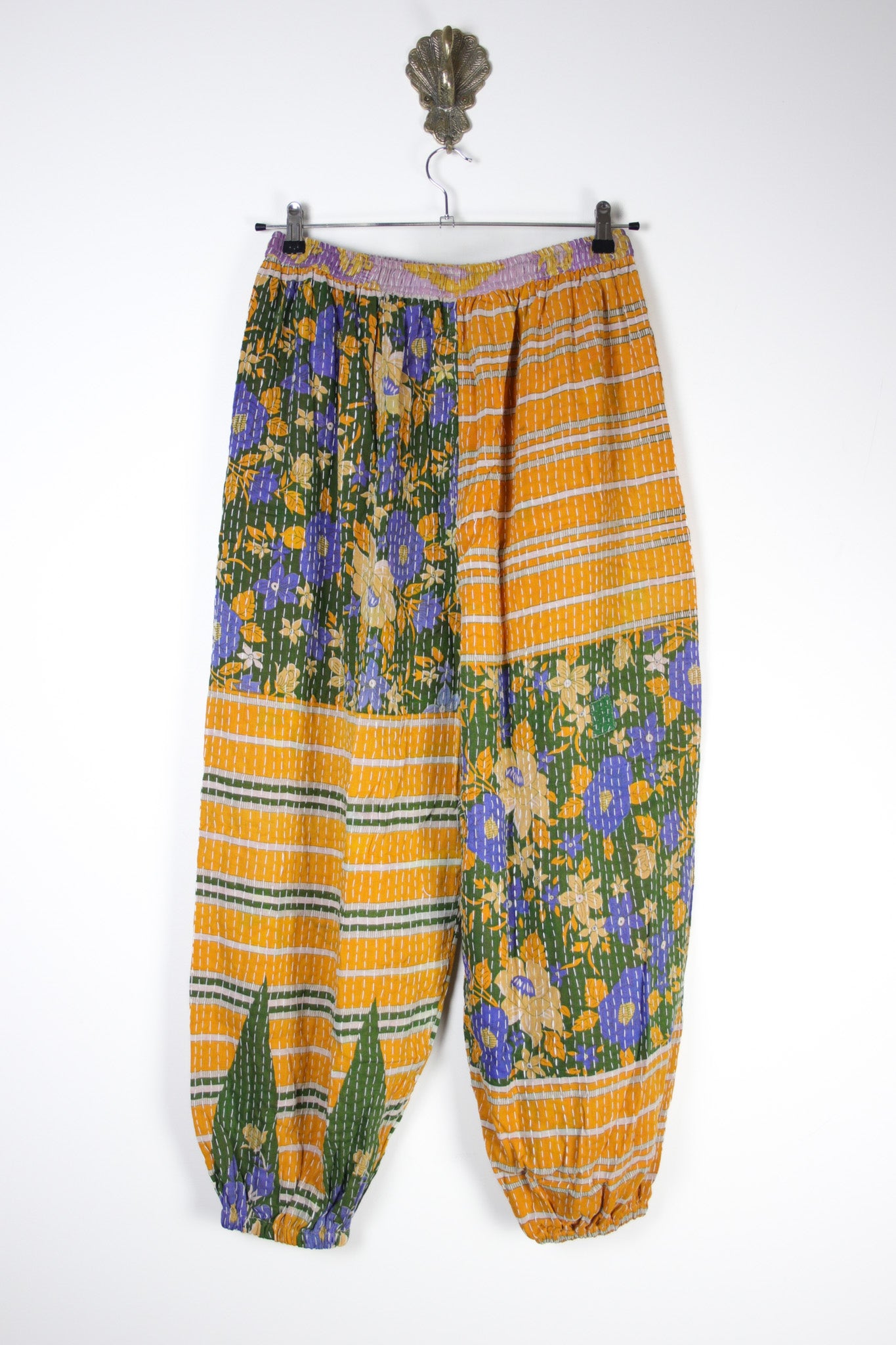 Tula Kantha Joggers L (20925) TulaJoggersLRenewBohemian209252 Renew Bohemian Pty Ltd
