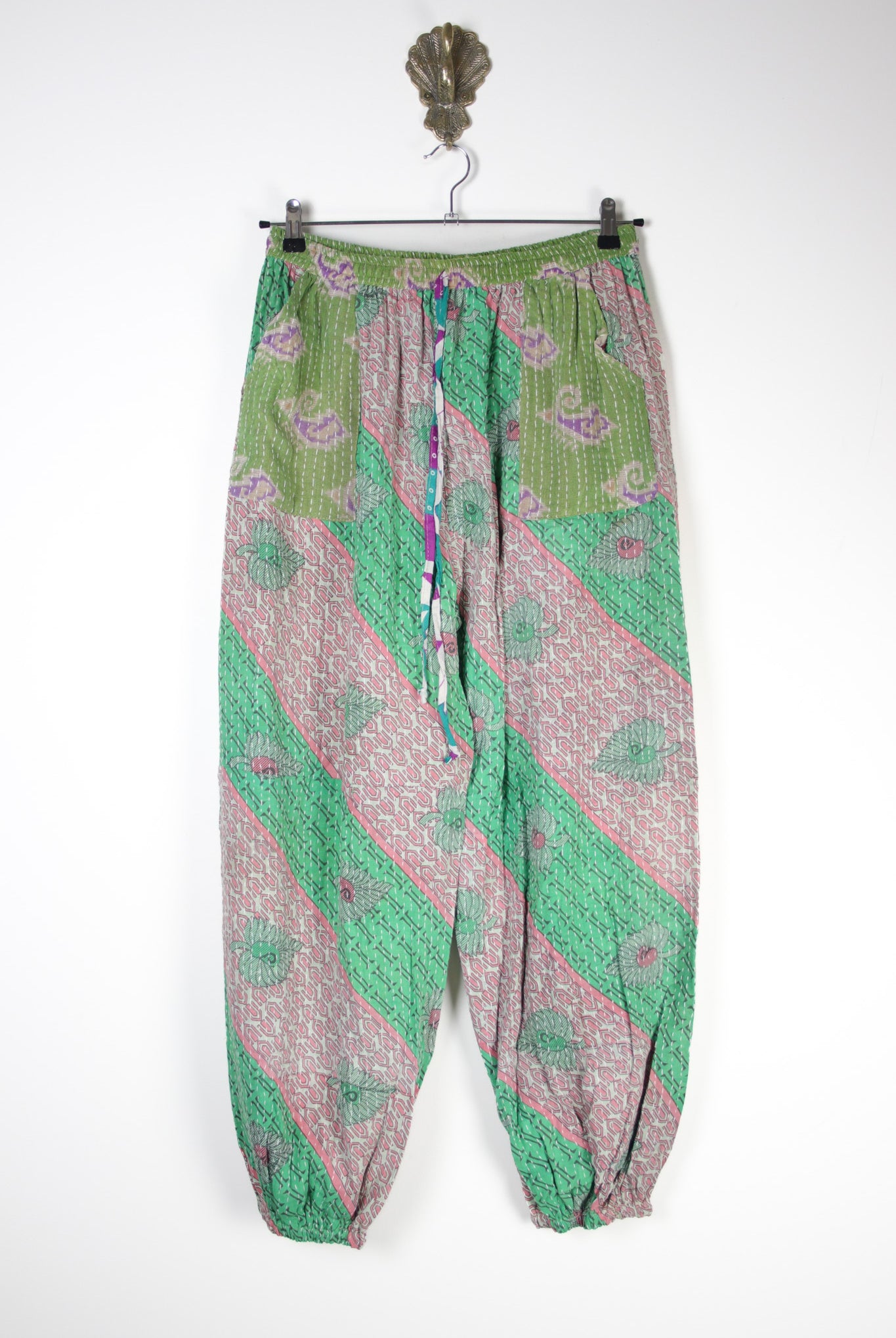 Tula Kantha Joggers L (20928) TulaJoggersLRenewBohemian209281 Renew Bohemian Pty Ltd