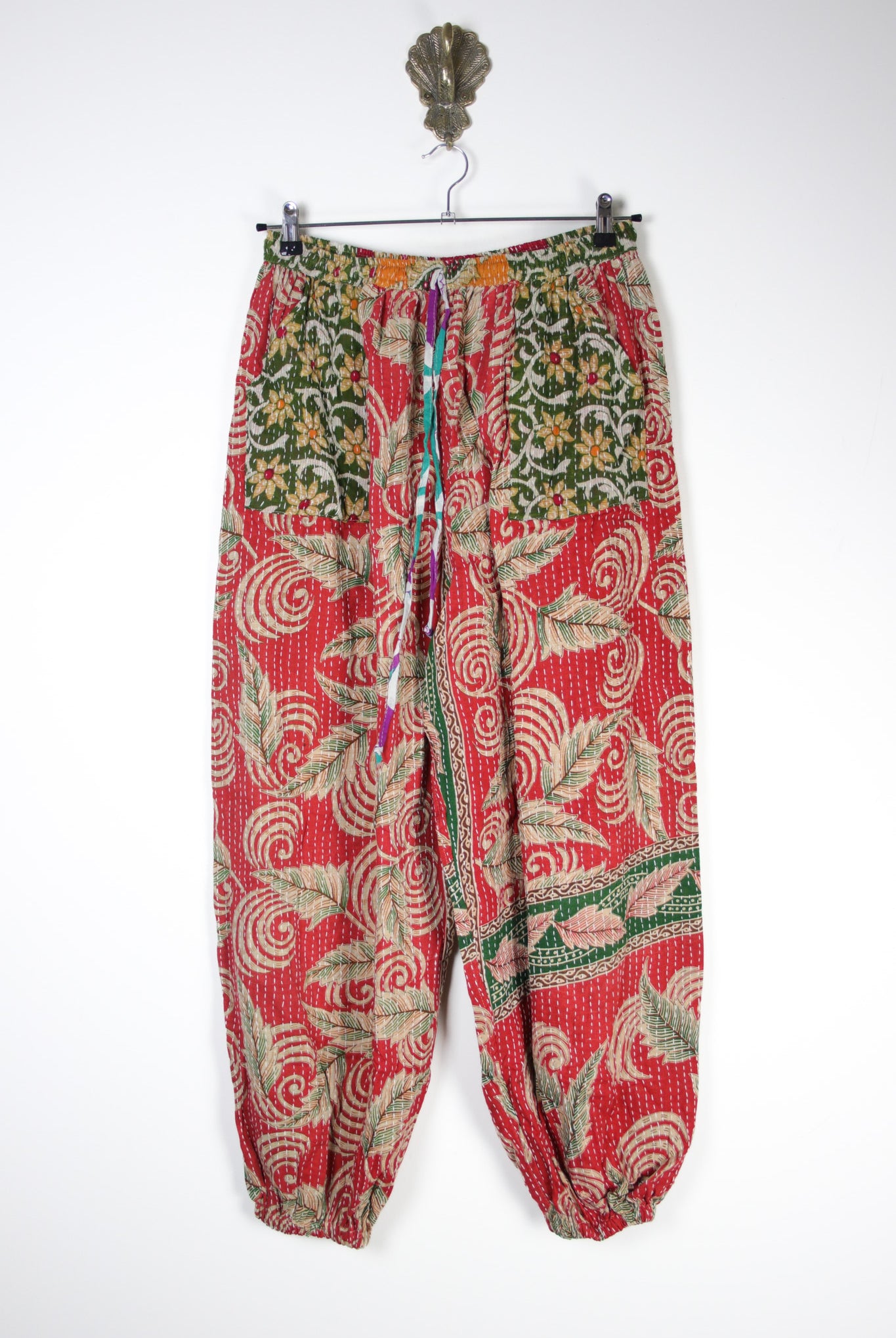 Tula Kantha Joggers L (20929) TulaJoggersLRenewBohemian209291 Renew Bohemian Pty Ltd