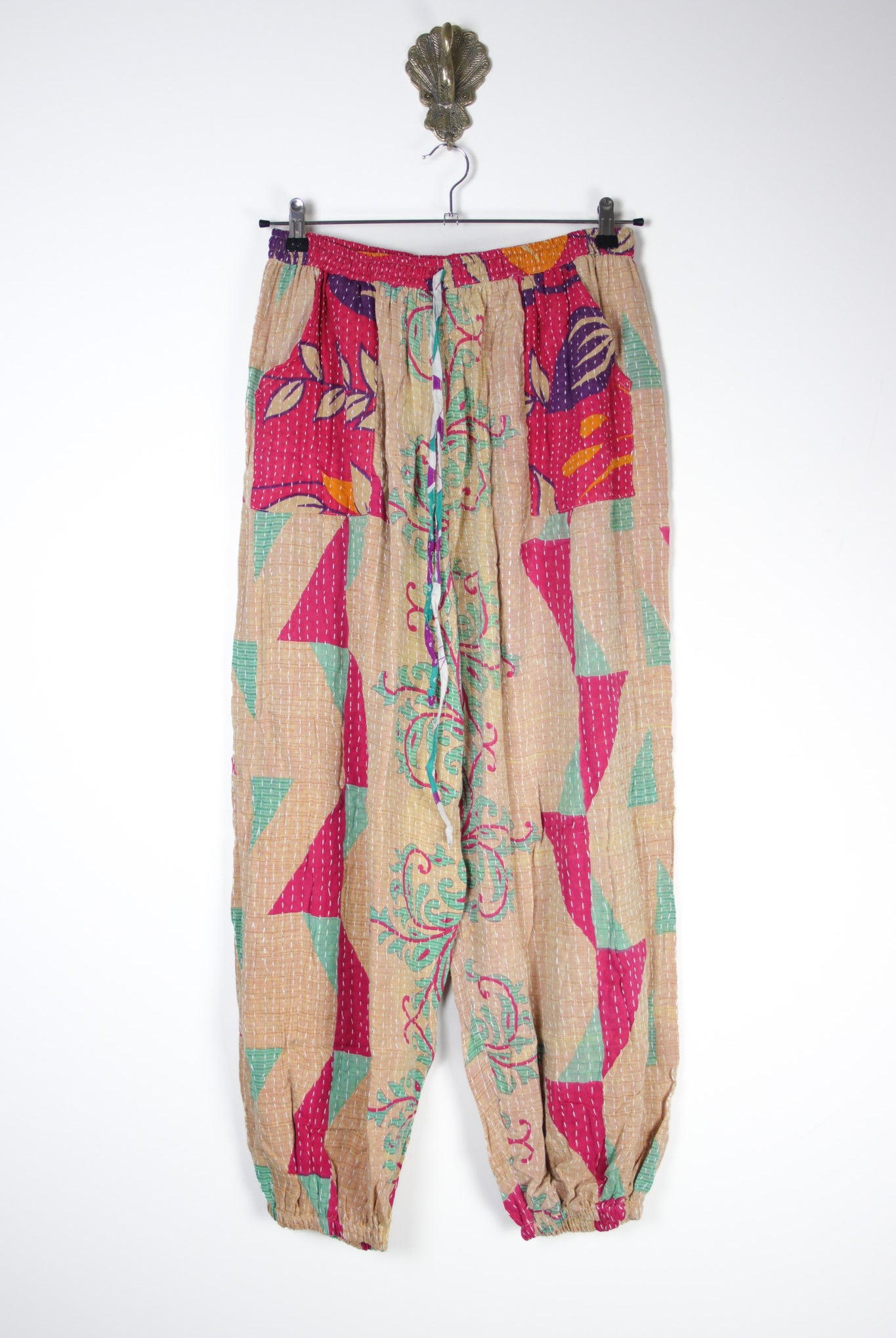 Tula Kantha Joggers L (20931) TulaJoggersLRenewBohemian209311 Renew Bohemian Pty Ltd