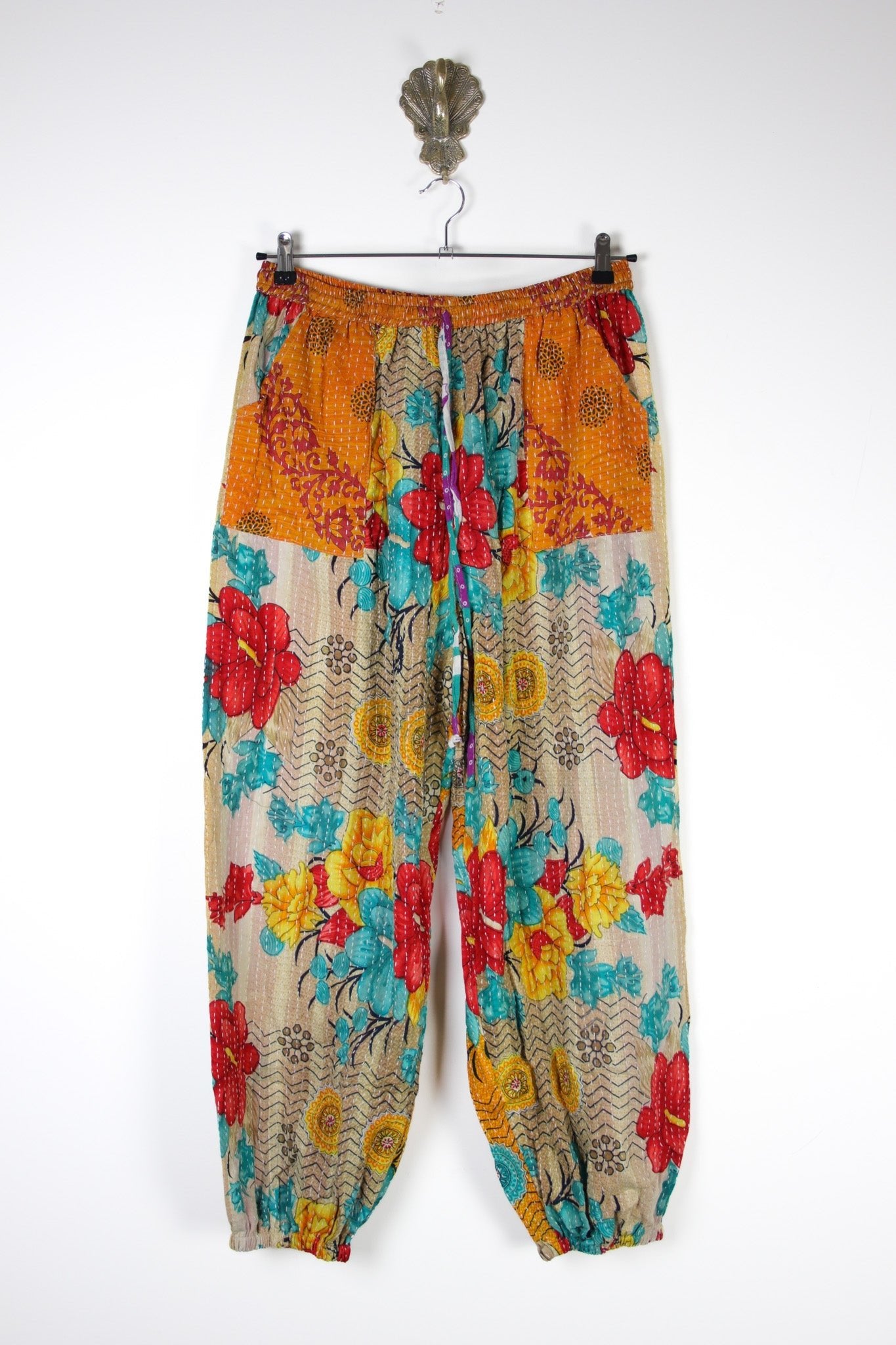Tula Kantha Joggers L (17249) TulaJoggersLRenewVintage172491 Renew Bohemian Pty Ltd
