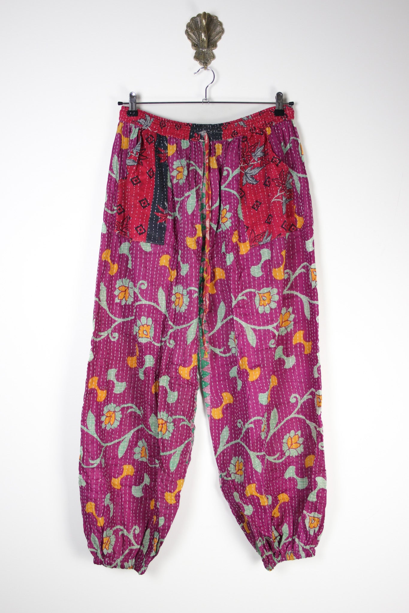 Tula Kantha Joggers XL (20940) TulaJoggersXLRenewBohemian209401 Renew Bohemian Pty Ltd