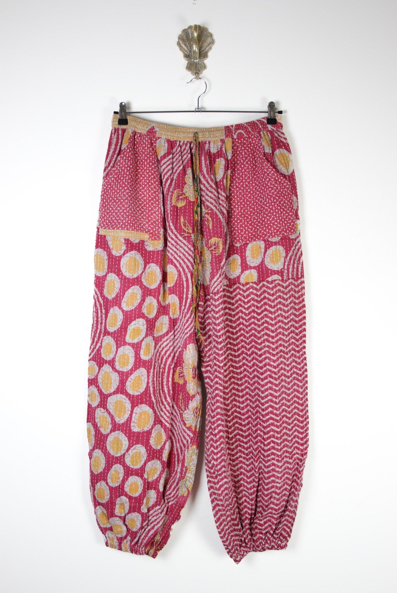 Tula Kantha Joggers XL (17265) TulaJoggersXLRenewVintage172651 Renew Bohemian Pty Ltd
