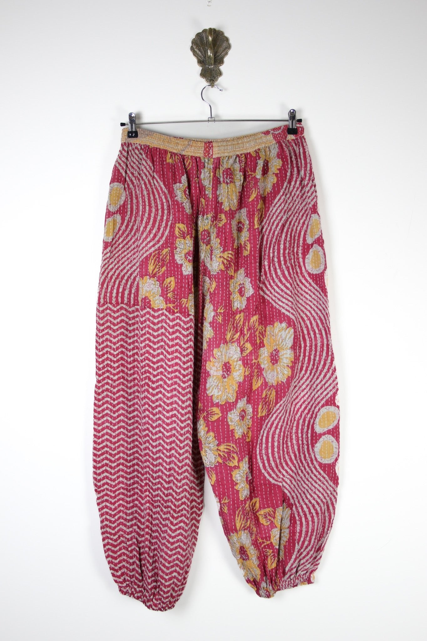 Tula Kantha Joggers XL (17265) TulaJoggersXLRenewVintage172652 Renew Bohemian Pty Ltd