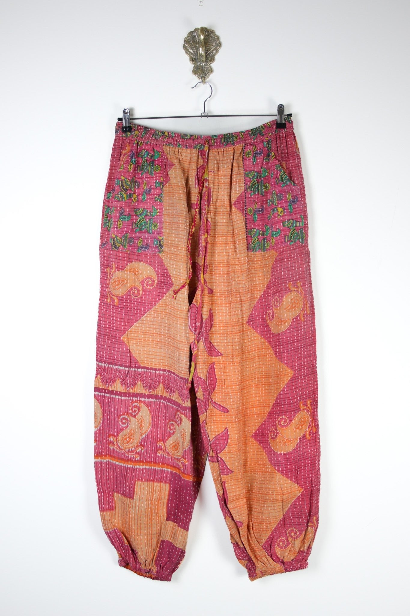Tula Kantha Joggers XL (17267) TulaJoggersXLRenewVintage172671 Renew Bohemian Pty Ltd