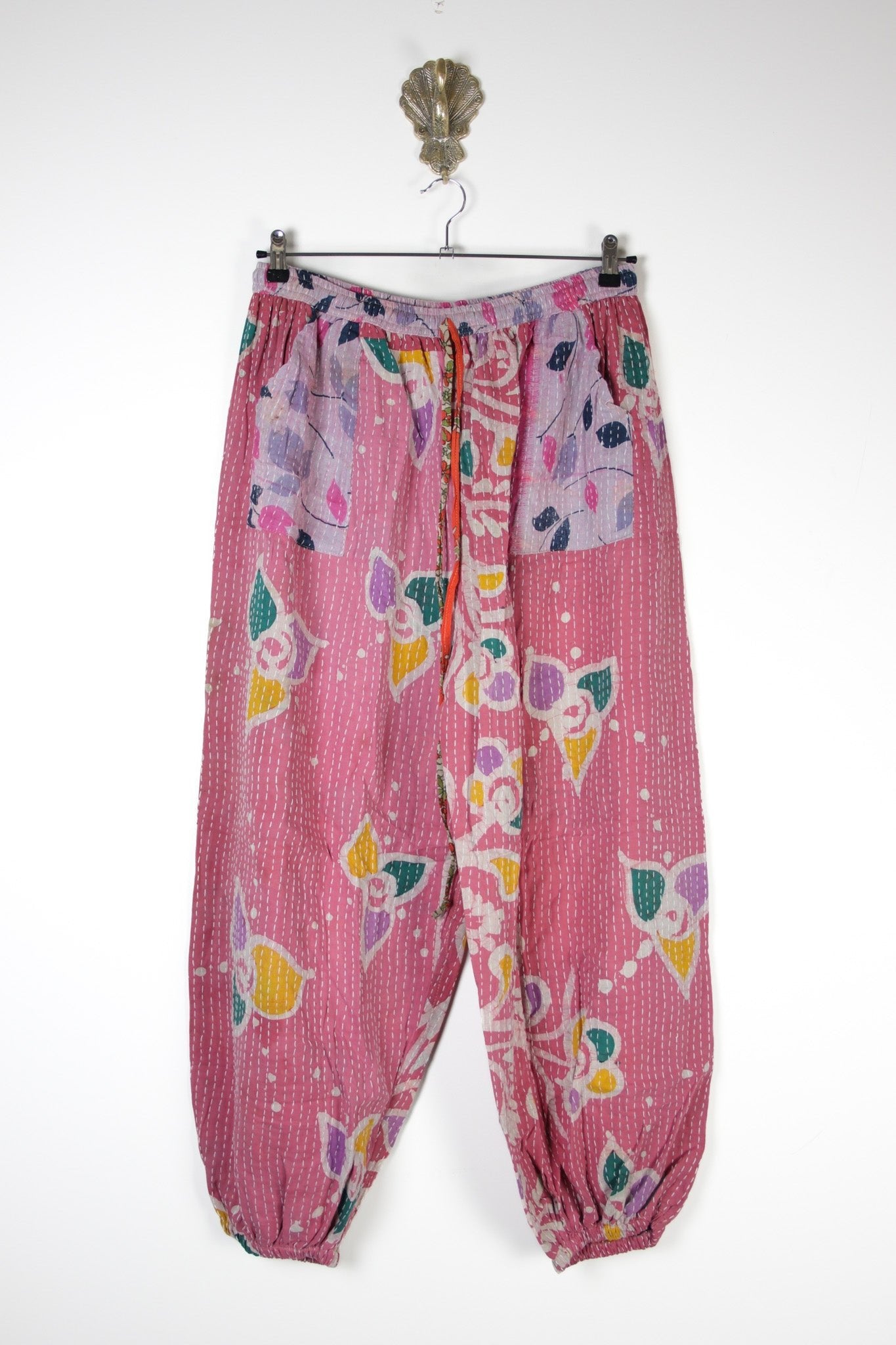 Tula Kantha Joggers XL (17268) TulaJoggersXLRenewVintage172681 Renew Bohemian Pty Ltd
