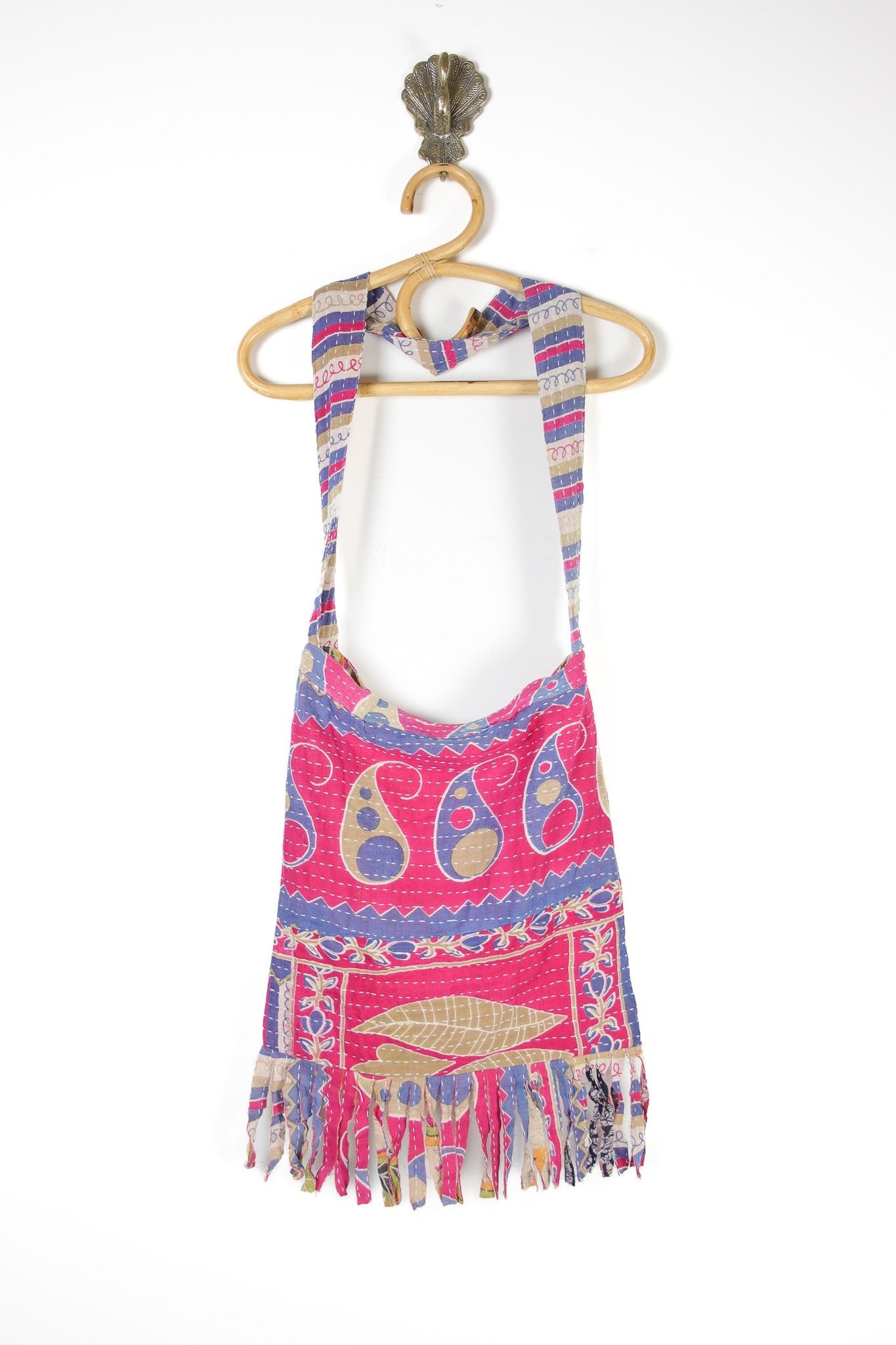Wanderer Kantha Bag (8385) WandererKanthaBagRenewVintage8385 Renew Bohemian Pty Ltd
