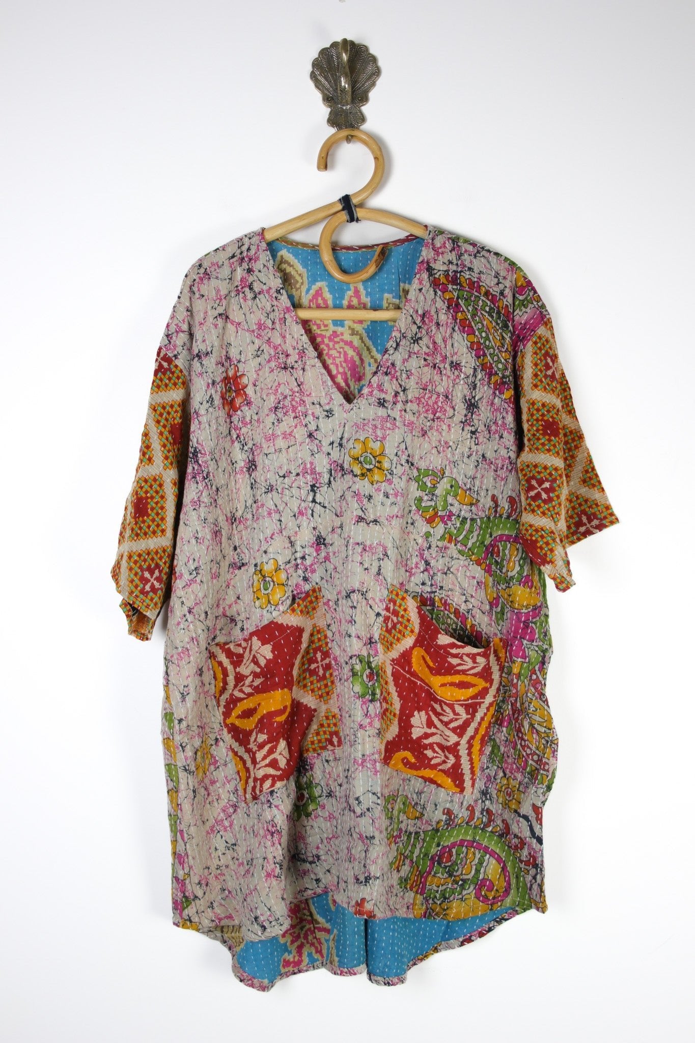 Woodstock Tunic 3XL (15969) WoodstockTunic2_3XLRenewVintage159691 Renew Bohemian Pty Ltd