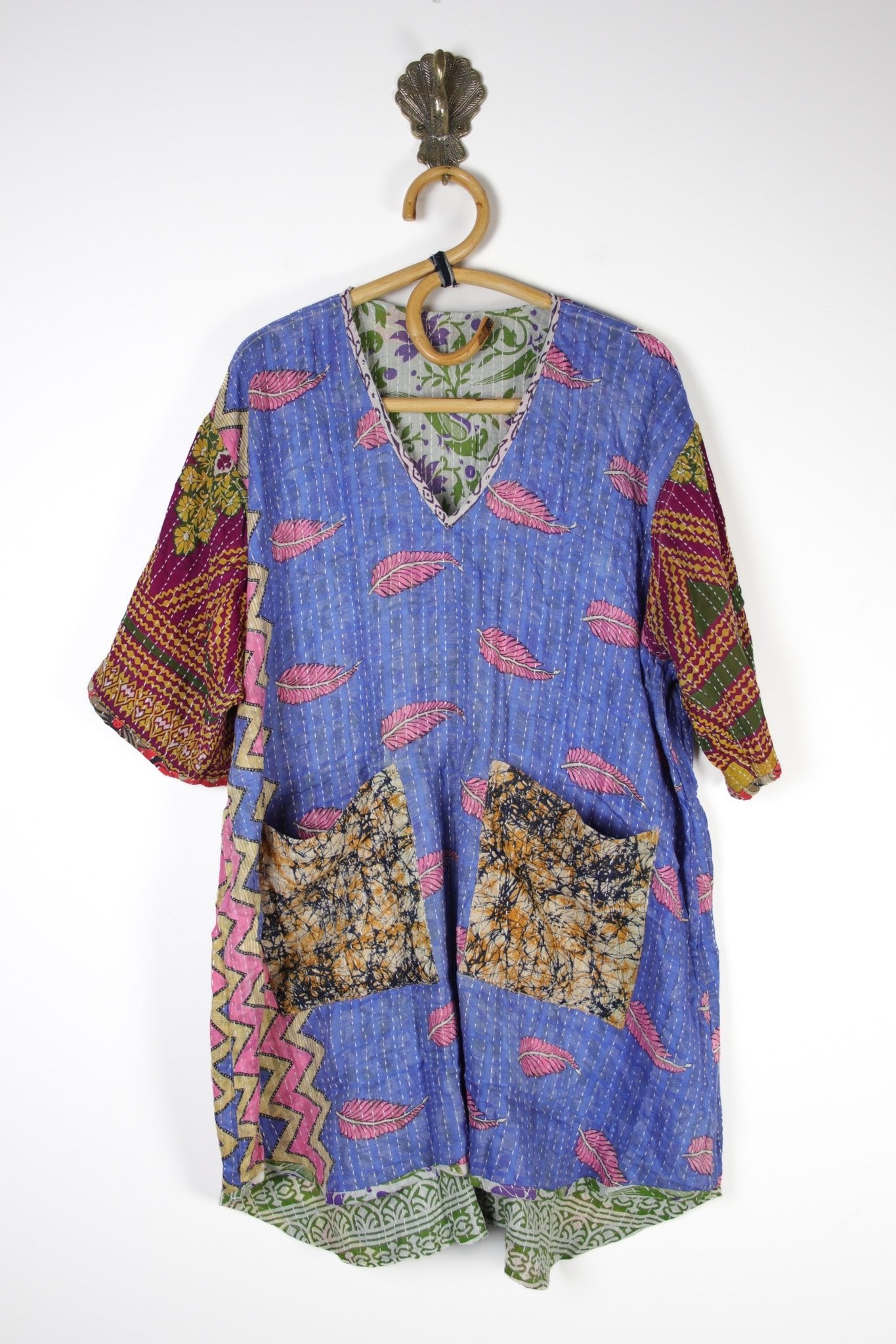 Woodstock Tunic 3XL (15981) WoodstockTunic2_3XLRenewVintage159813 Renew Bohemian Pty Ltd
