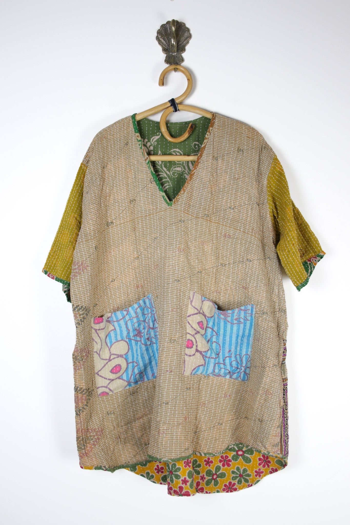 Woodstock Tunic L/XL (15950) WoodstockTunicL_XLRenewVintage159503 Renew Bohemian Pty Ltd