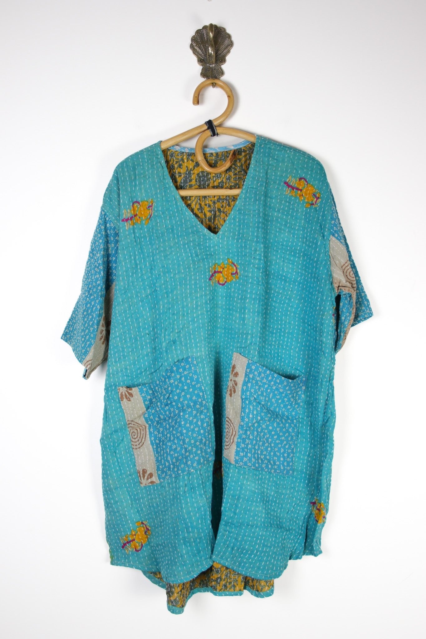 Woodstock Tunic L/XL (15958) WoodstockTunicL_XLRenewVintage159581 Renew Bohemian Pty Ltd