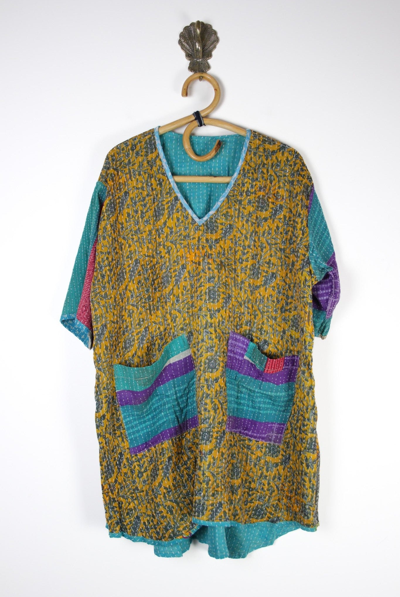 Woodstock Tunic L/XL (15958) WoodstockTunicL_XLRenewVintage159583 Renew Bohemian Pty Ltd