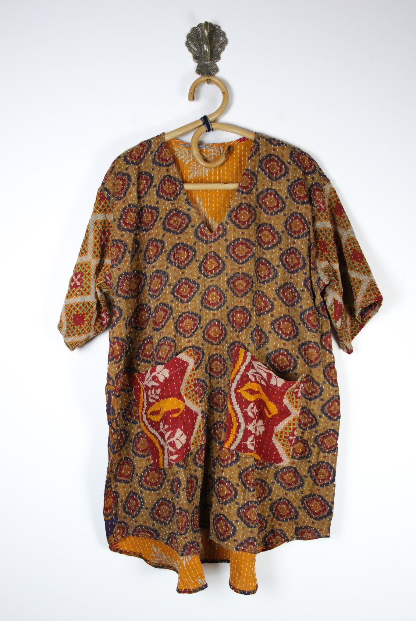 Woodstock Tunic L/XL (15960) WoodstockTunicL_XLRenewVintage159601 Renew Bohemian Pty Ltd