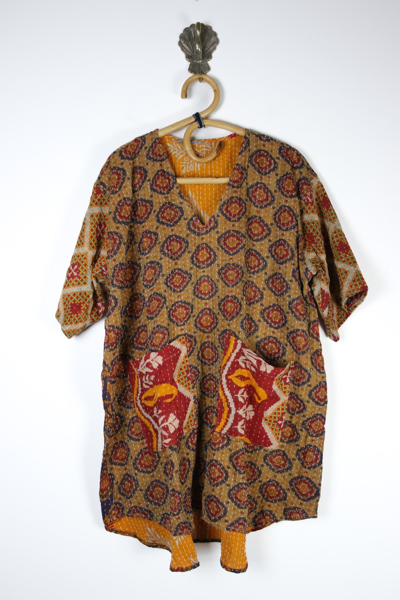 Woodstock Tunic L/XL (15960) WoodstockTunicL_XLRenewVintage159601 Renew Bohemian Pty Ltd