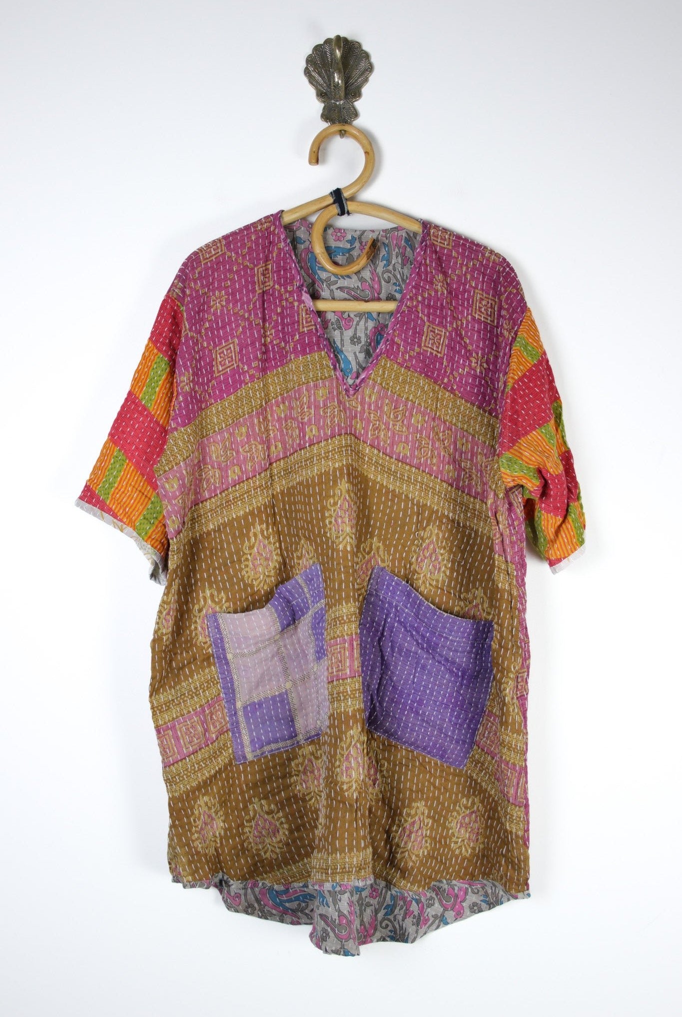 Woodstock Tunic L/XL (15966) WoodstockTunicL_XLRenewVintage159663 Renew Bohemian Pty Ltd