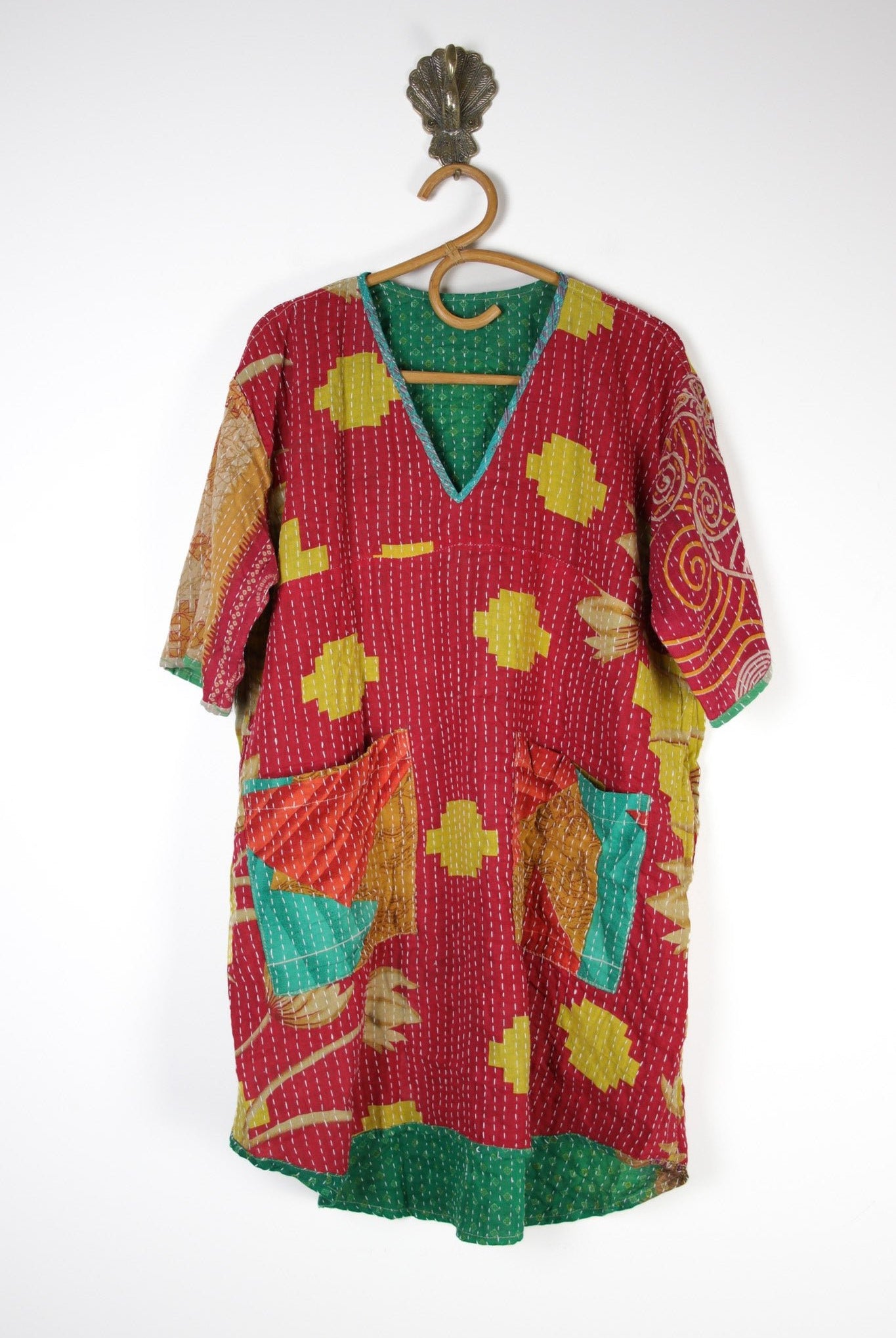 Woodstock Tunic S/M (15929) WoodstockTunicS_MRenewVintage159293 Renew Bohemian Pty Ltd