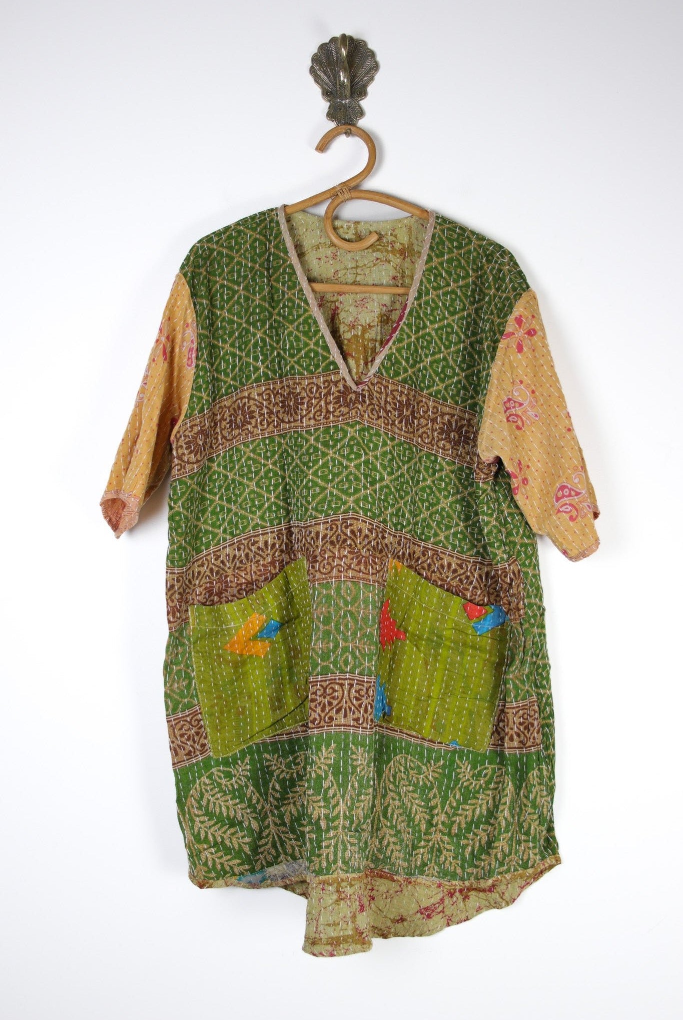 Woodstock Tunic S/M (15930) WoodstockTunicS_MRenewVintage159303 Renew Bohemian Pty Ltd