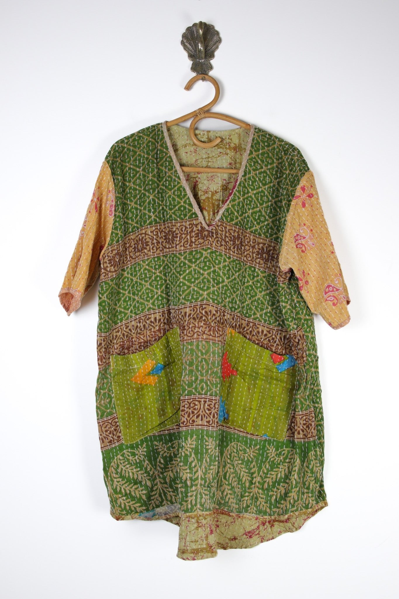 Woodstock Tunic S/M (15930) WoodstockTunicS_MRenewVintage159303 Renew Bohemian Pty Ltd