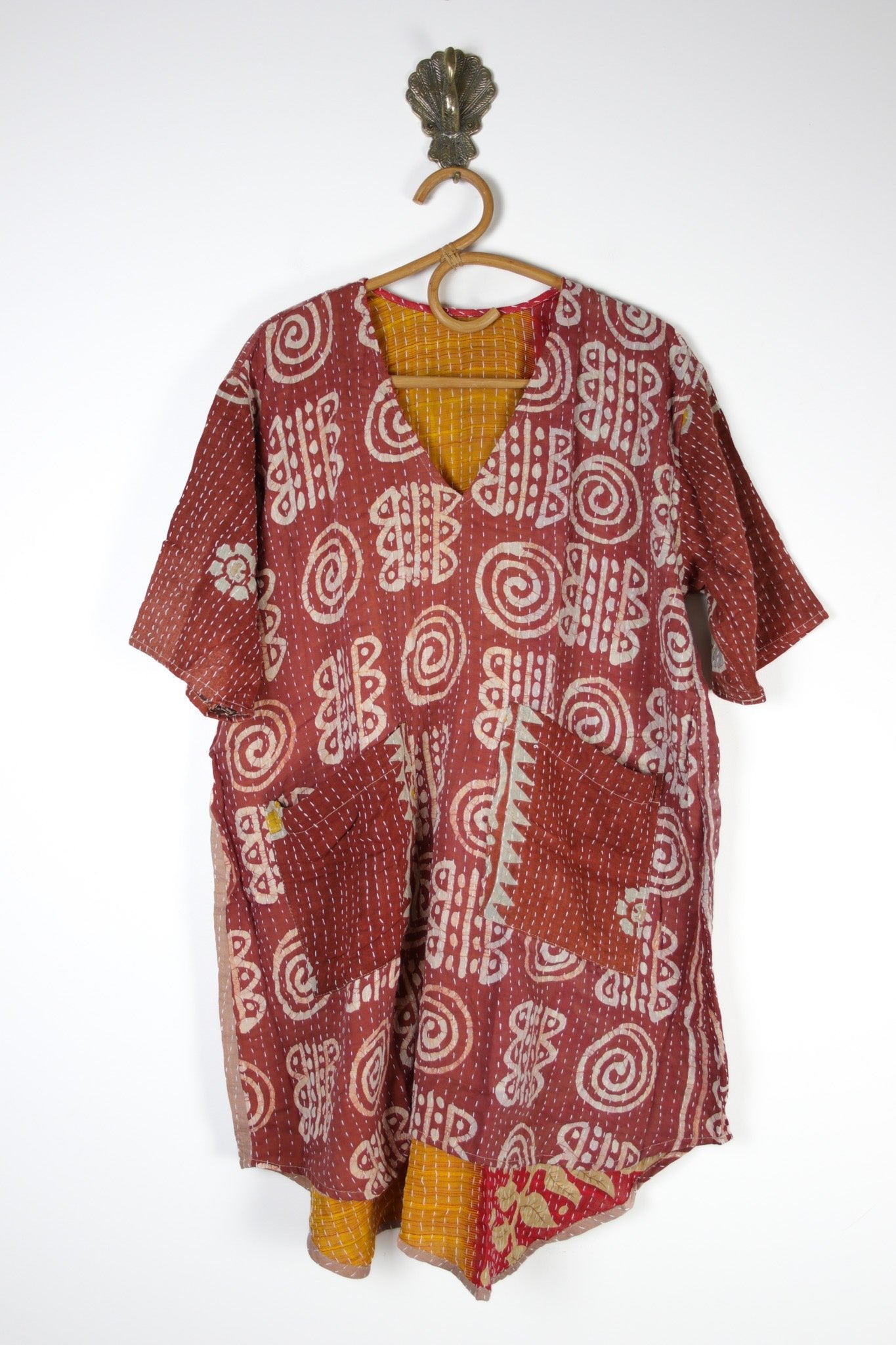 Woodstock Tunic S/M (15932) WoodstockTunicS_MRenewVintage159321 Renew Bohemian Pty Ltd