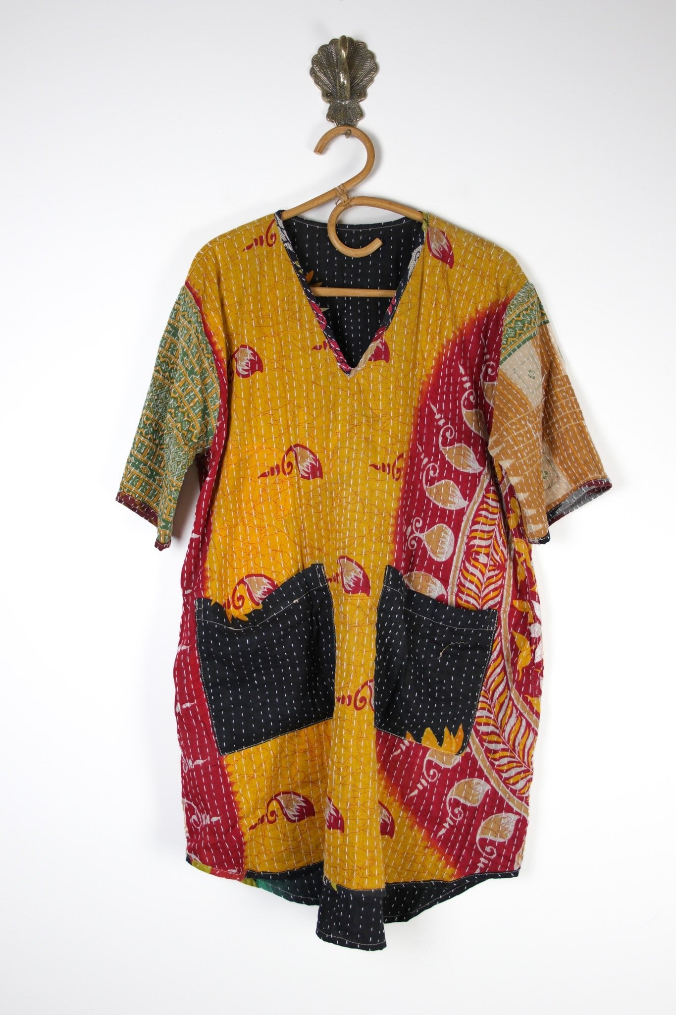 Woodstock Tunic S/M (15934) WoodstockTunicS_MRenewVintage159343 Renew Bohemian Pty Ltd