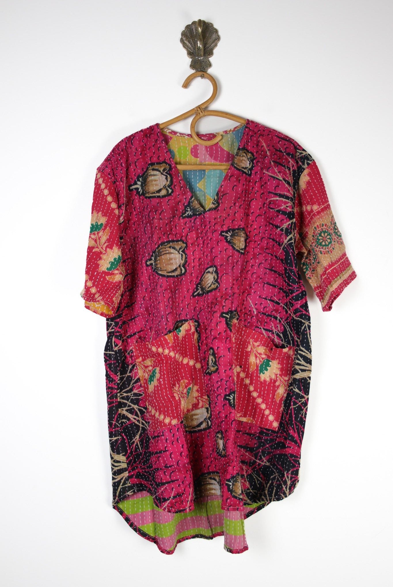 Woodstock Tunic S/M (15935) WoodstockTunicS_MRenewVintage159351 Renew Bohemian Pty Ltd