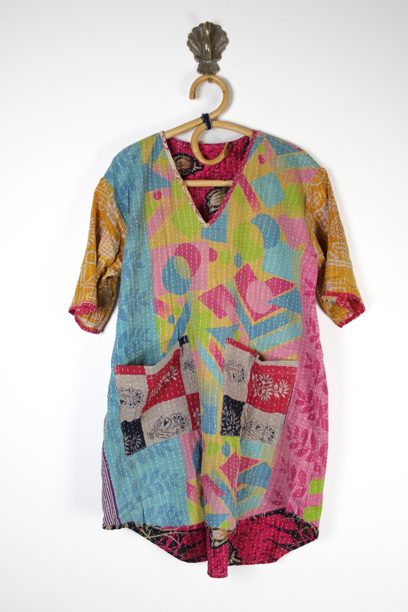 Woodstock Tunic S/M (15935) WoodstockTunicS_MRenewVintage159353 Renew Bohemian Pty Ltd