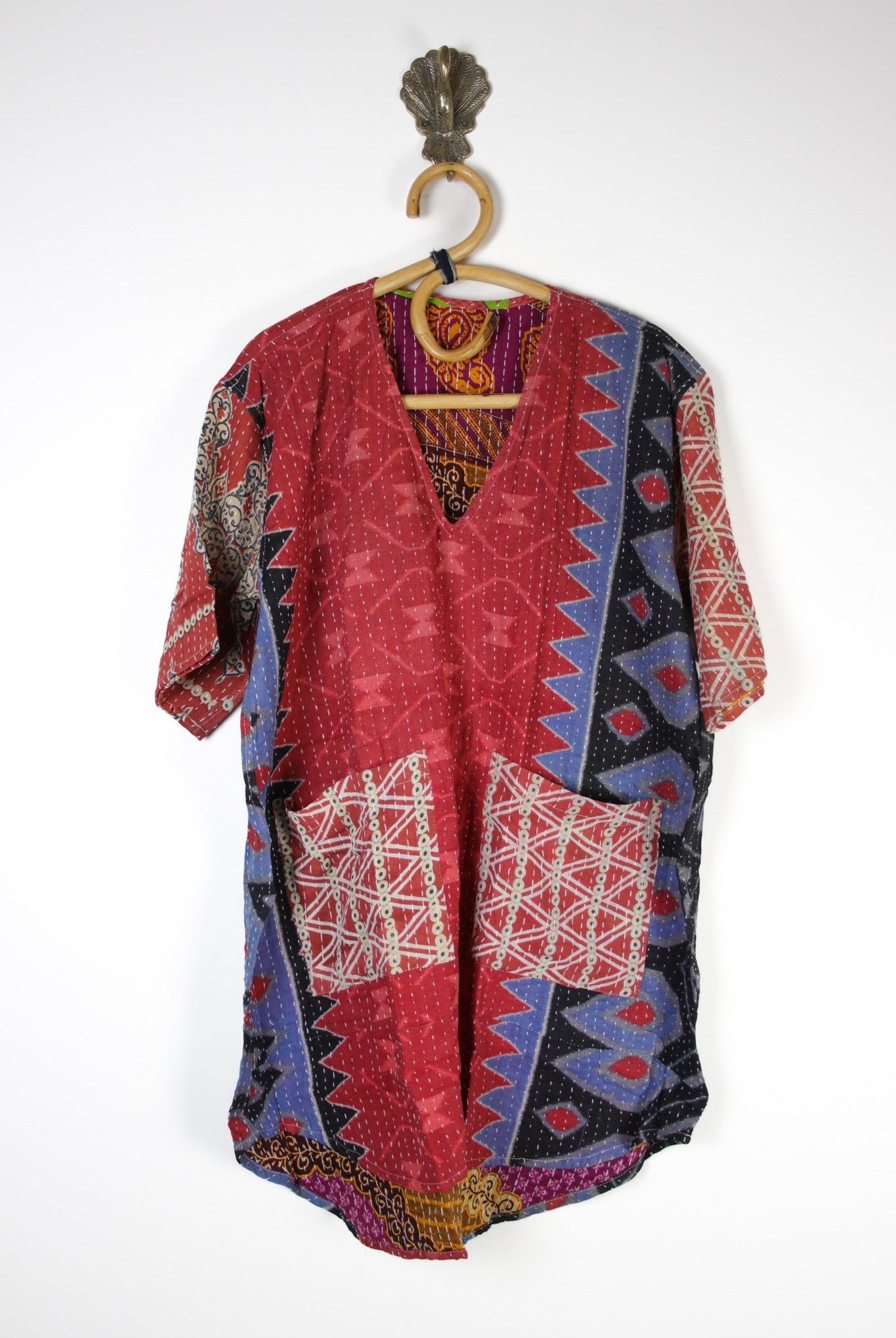 Woodstock Tunic S/M (15937) WoodstockTunicS_MRenewVintage159371 Renew Bohemian Pty Ltd