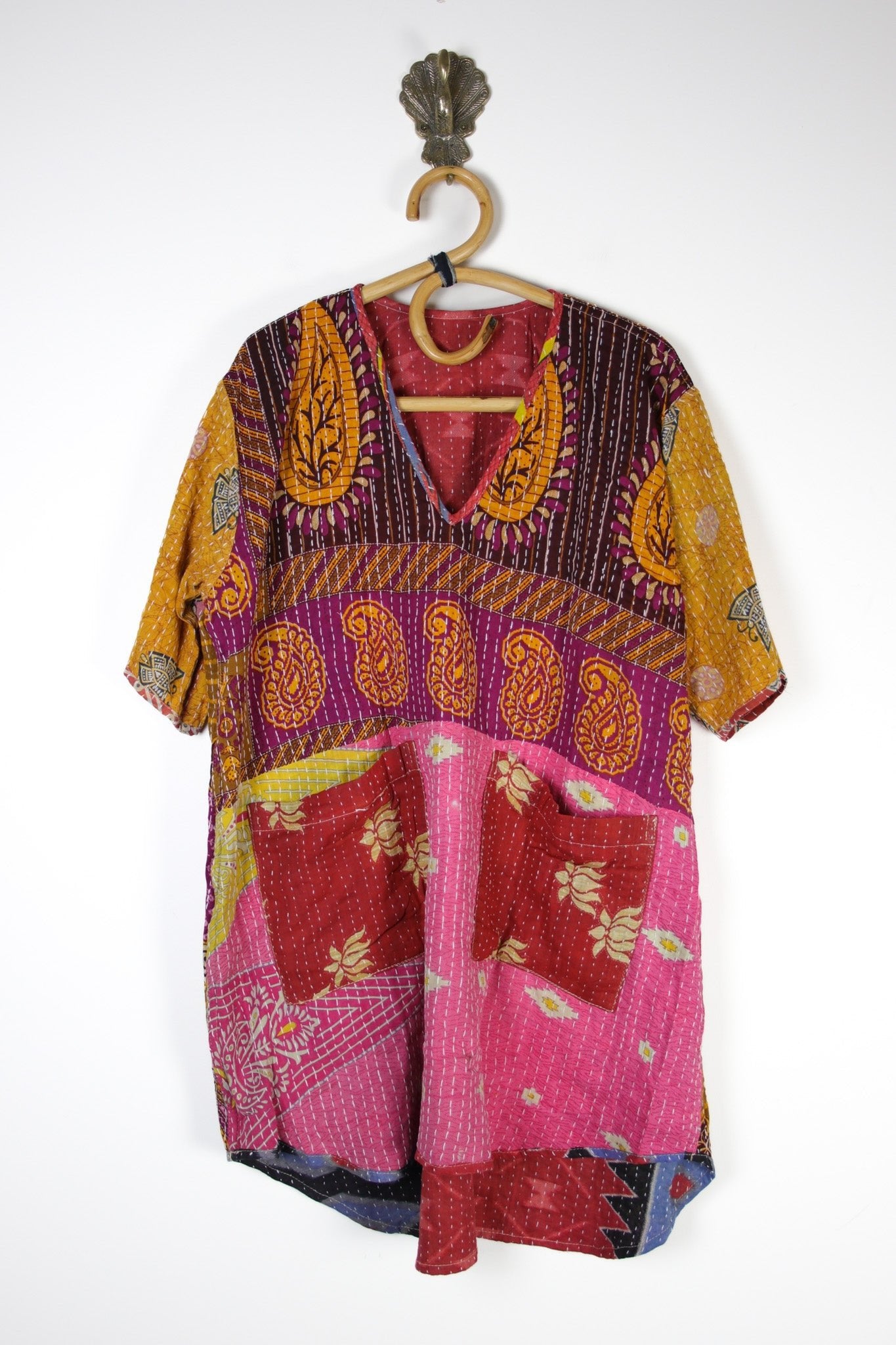 Woodstock Tunic S/M (15937) WoodstockTunicS_MRenewVintage159373 Renew Bohemian Pty Ltd