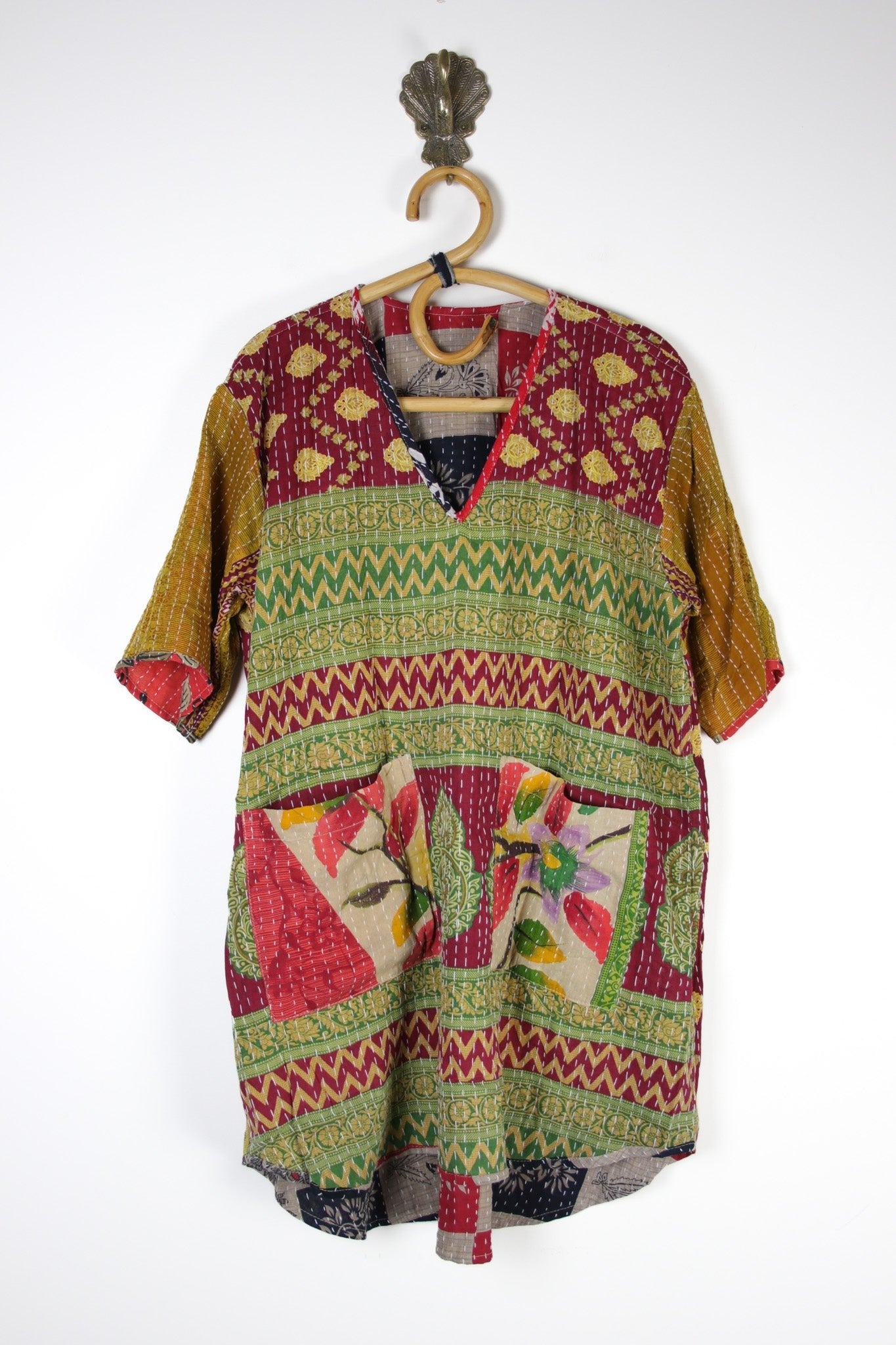 Woodstock Tunic S/M (15942) WoodstockTunicS_MRenewVintage159423 Renew Bohemian Pty Ltd