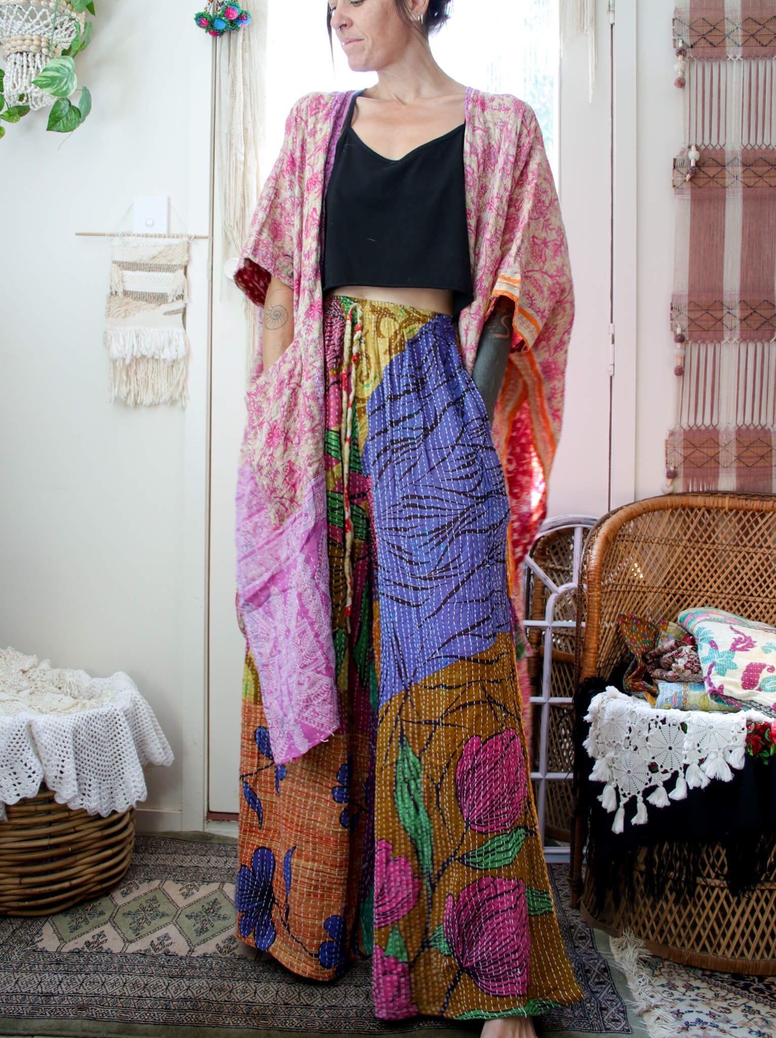 Wholesale Lot - Kantha Ruana - 10qty kanthapalazzopants_2_32f29836-4036-4c8f-bf03-e10dc9af5aae Renew Bohemian Pty Ltd