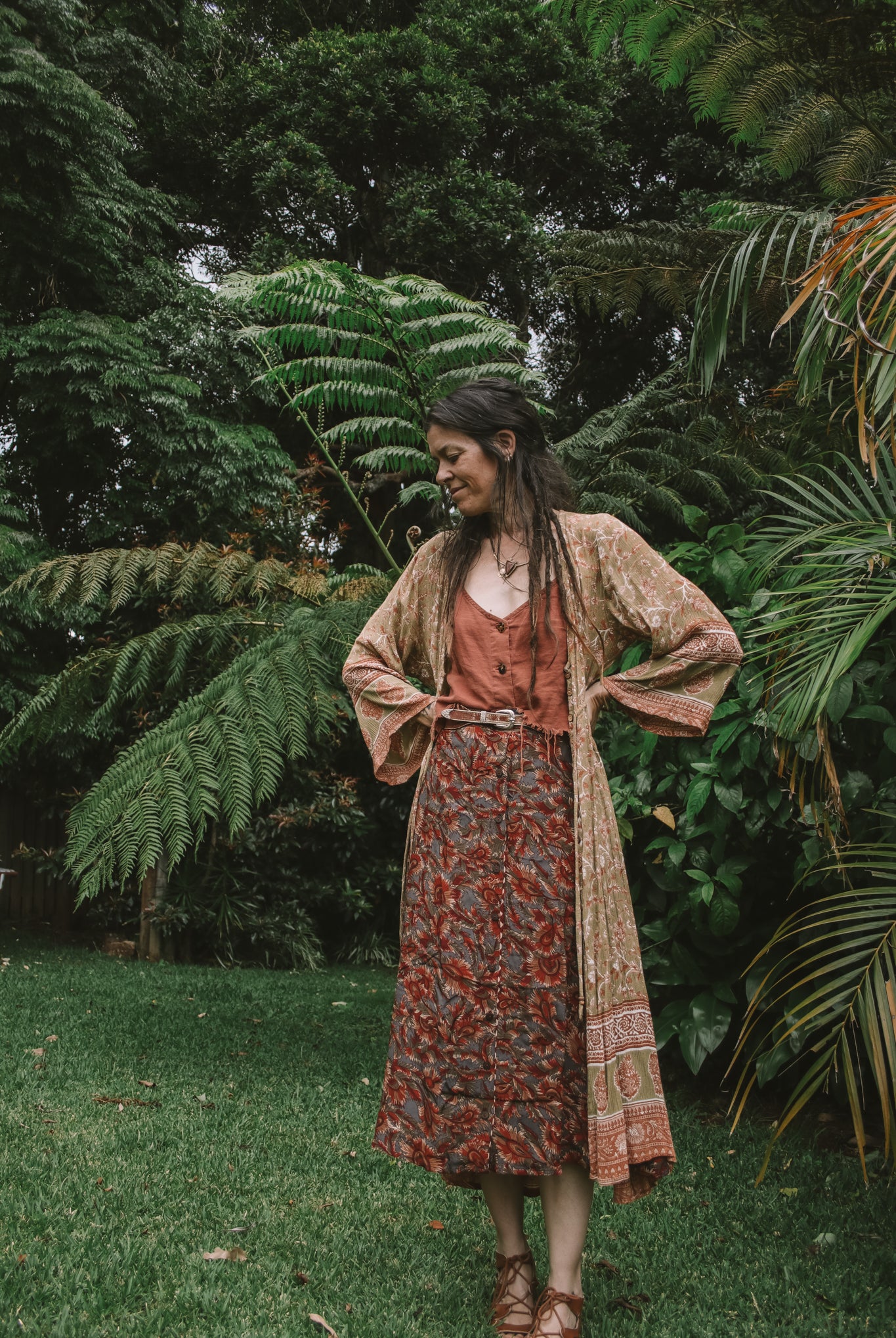 Wholesale Lot - Sarita Silk Skirts - 10qty silkskirts_3 Renew Bohemian Pty Ltd