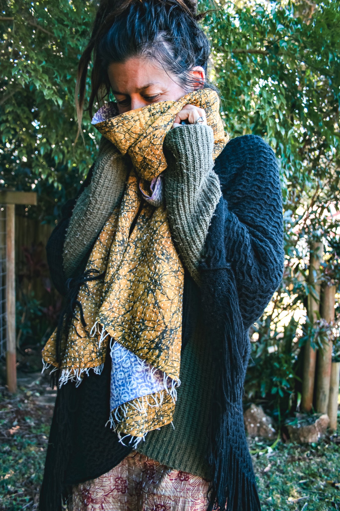 Chunky Kantha Scarves