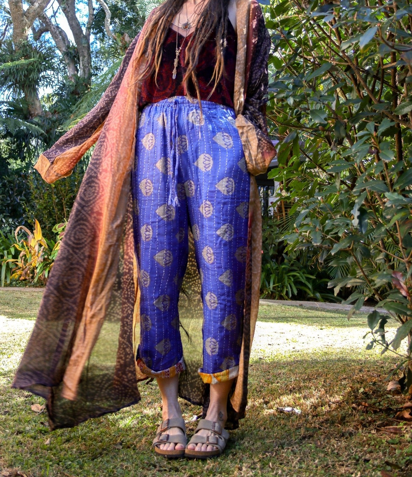 Dhara Kantha Pants - Renew Bohemian Pty Ltd