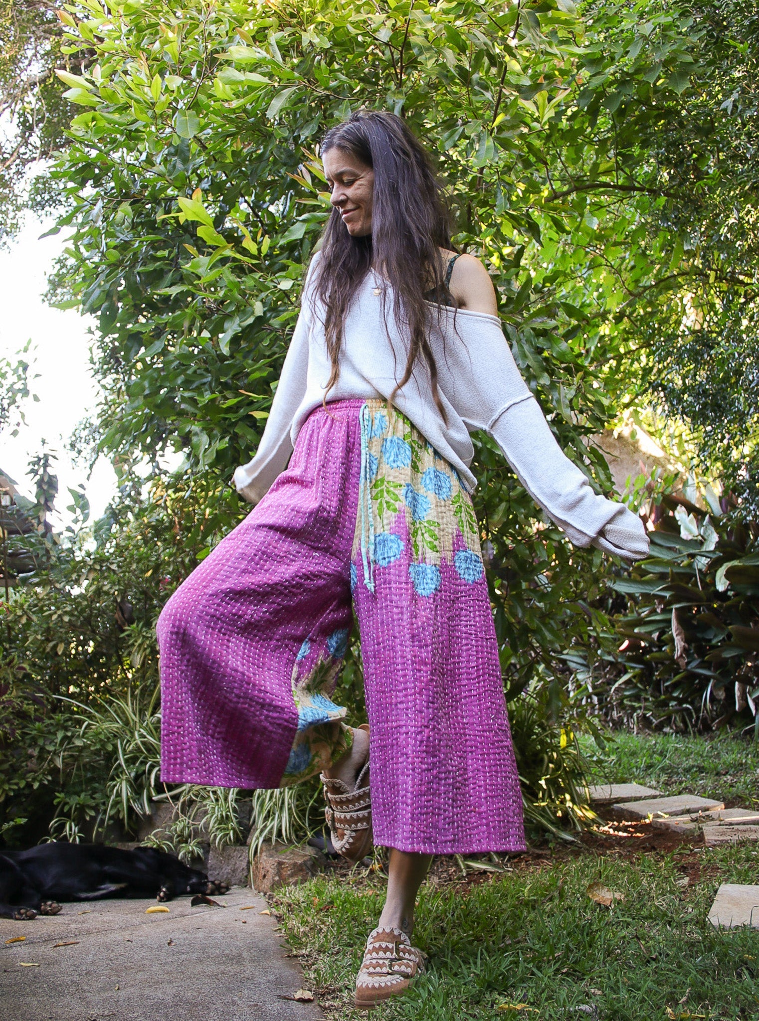 Kantha Culottes