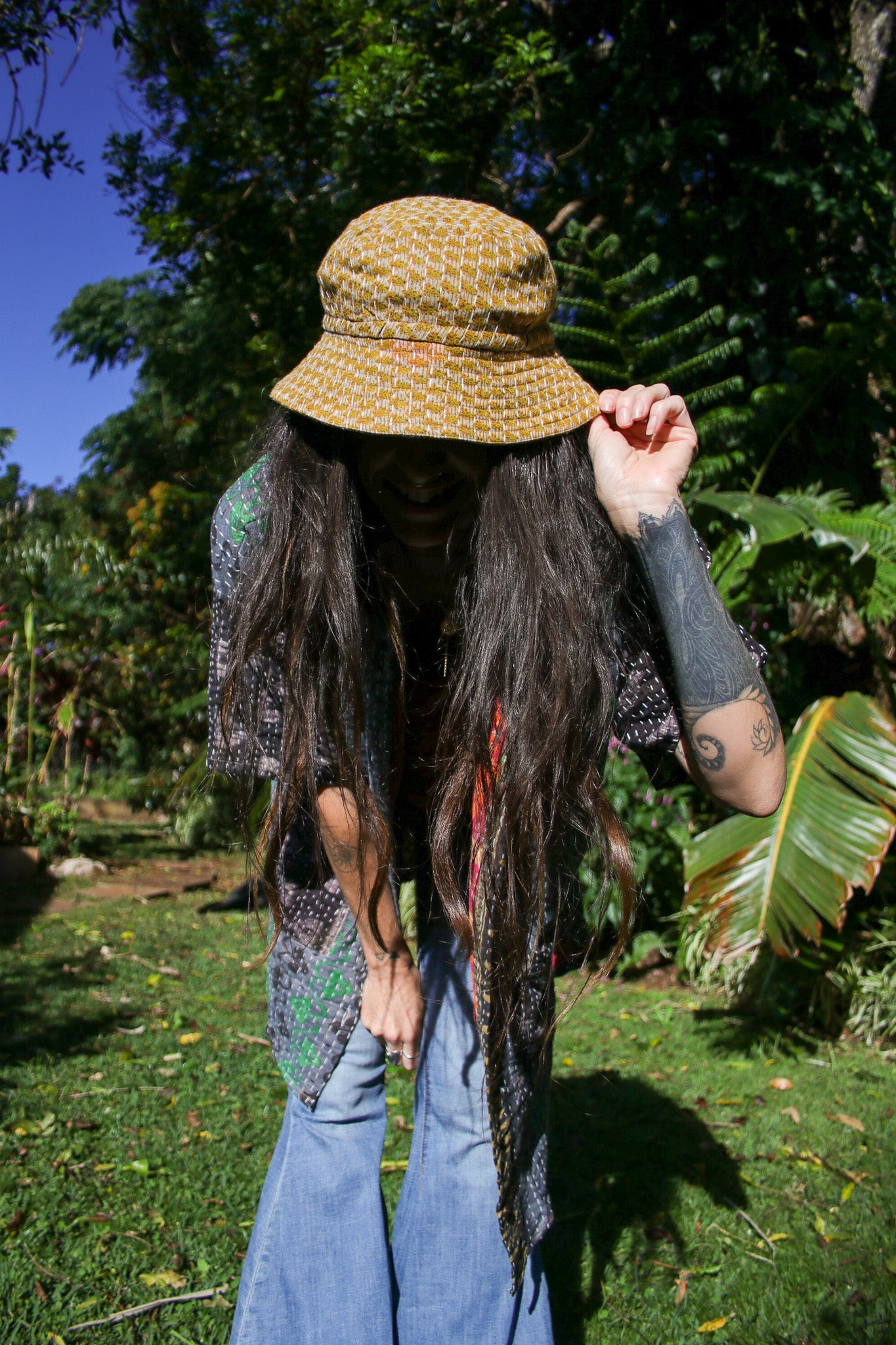 Kantha Bucket Hats