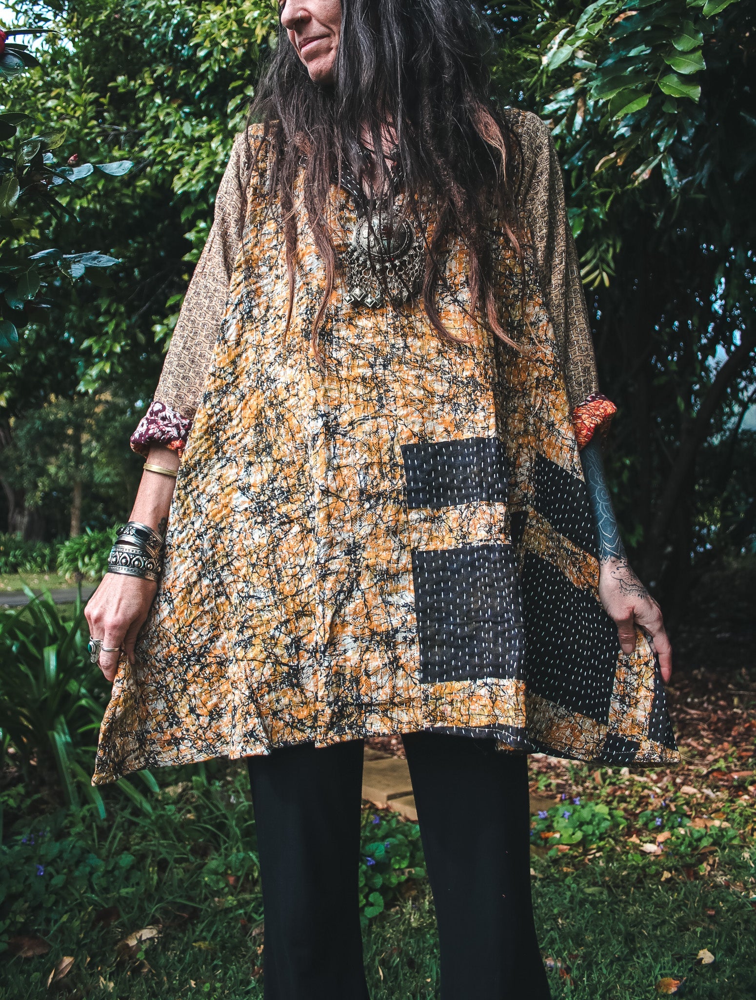Poppy Kantha Tunics