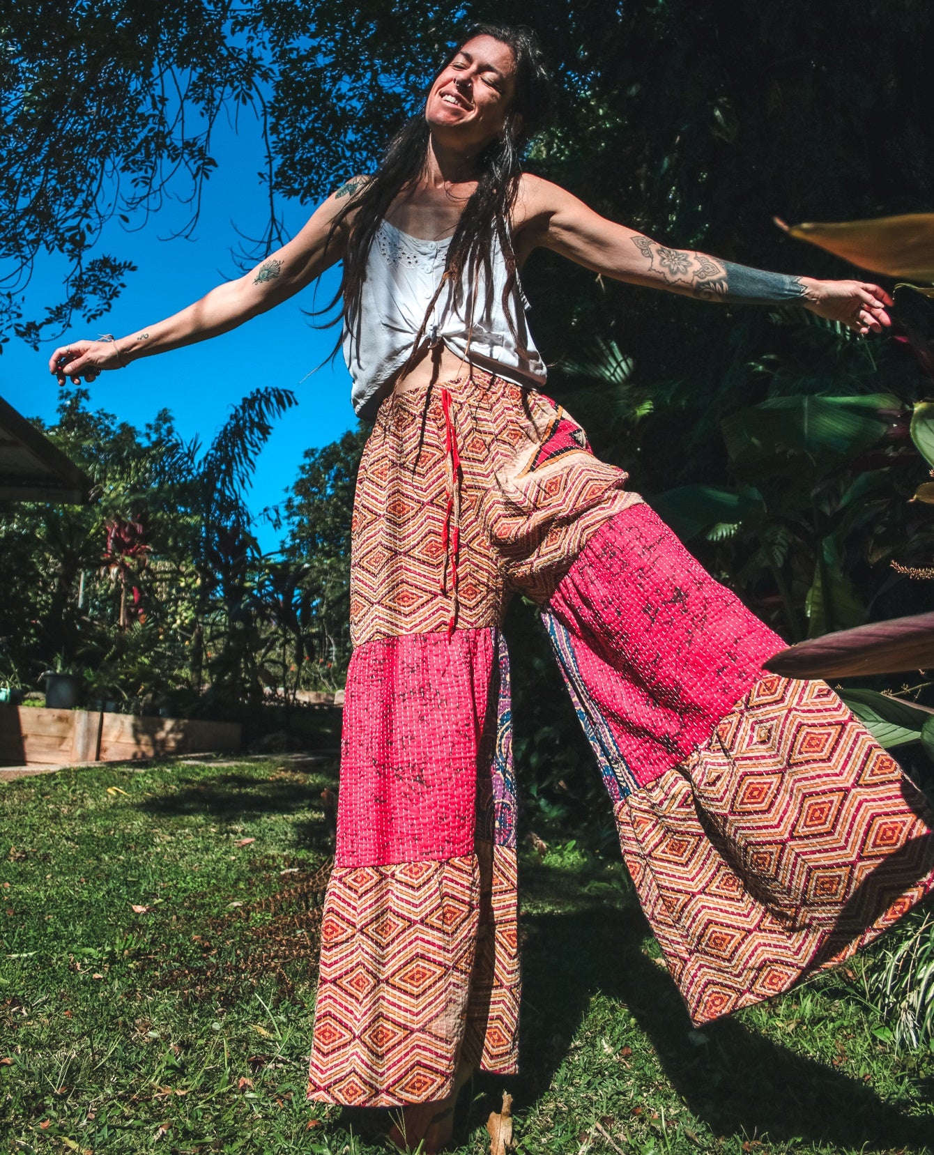 Mahi Kantha Pants