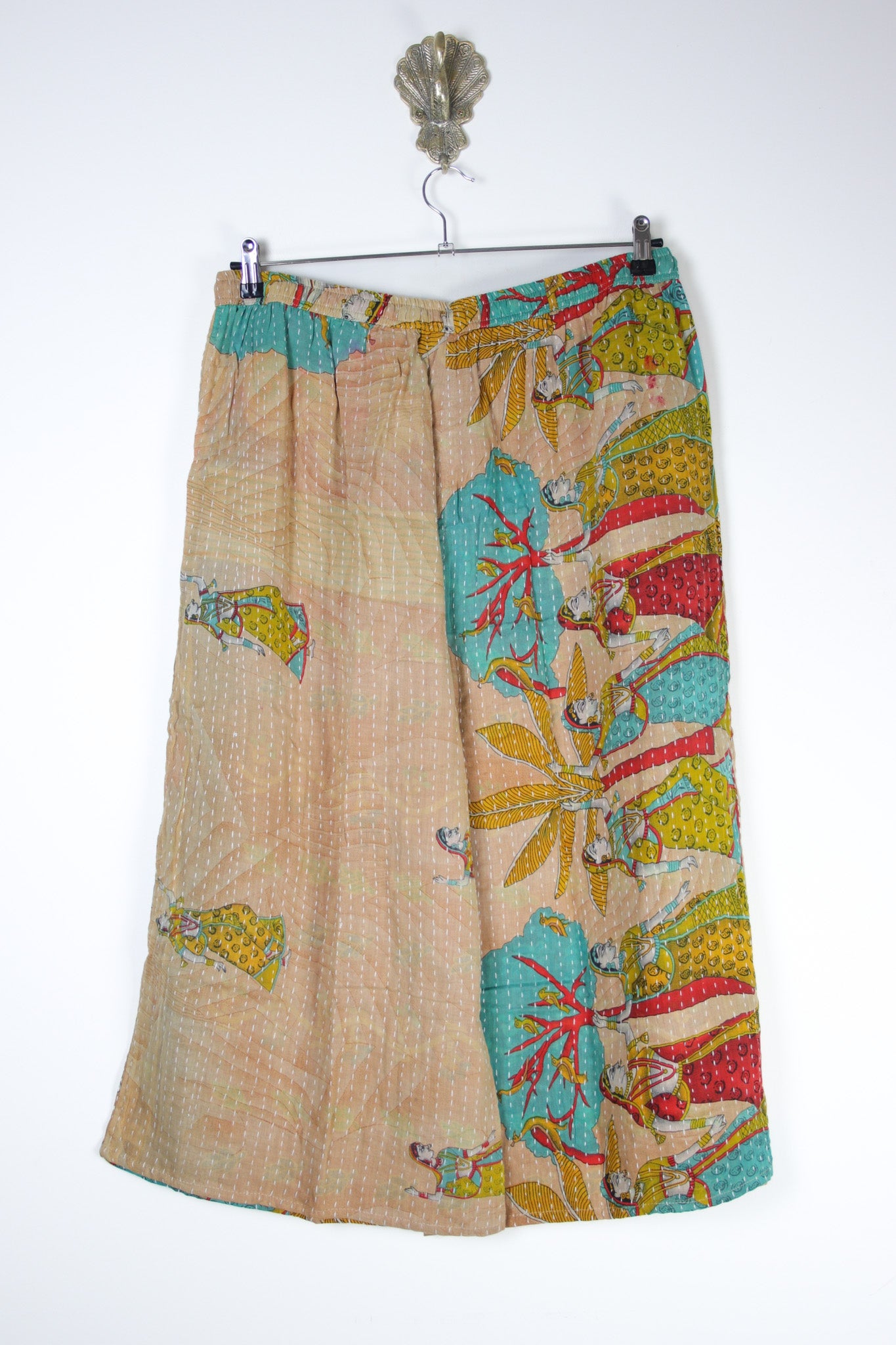 Cropped Kantha Pants 2XL (20987) CroppedPants2XLRenewBohemian209872 Renew Bohemian Pty Ltd