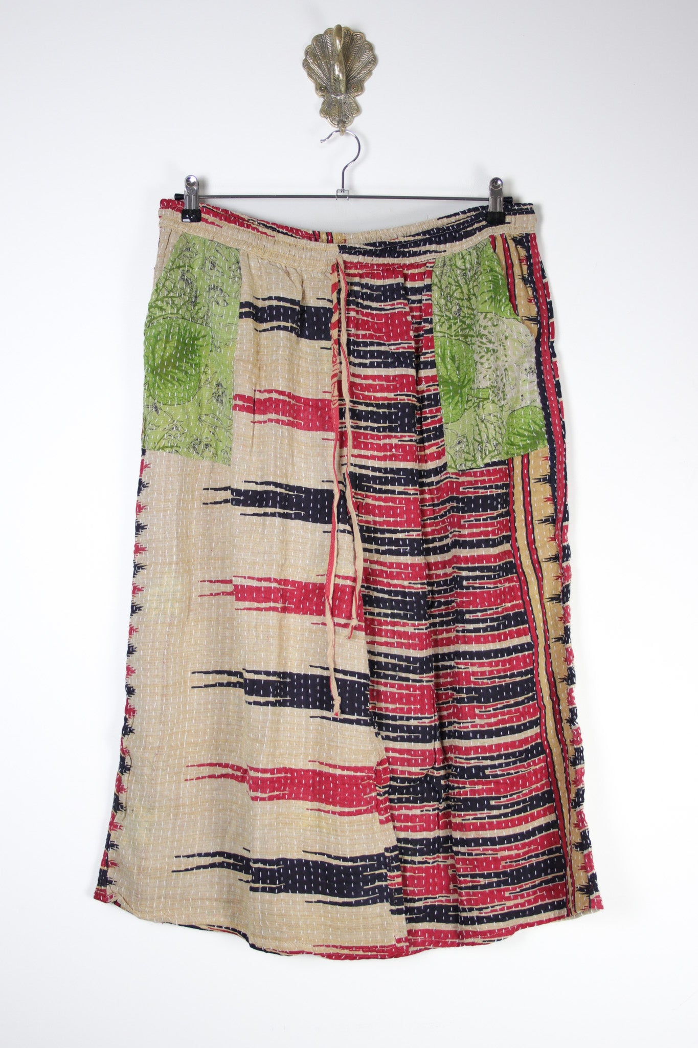Cropped Kantha Pants 3XL (20992) CroppedPants3XLRenewBohemian209921 Renew Bohemian Pty Ltd