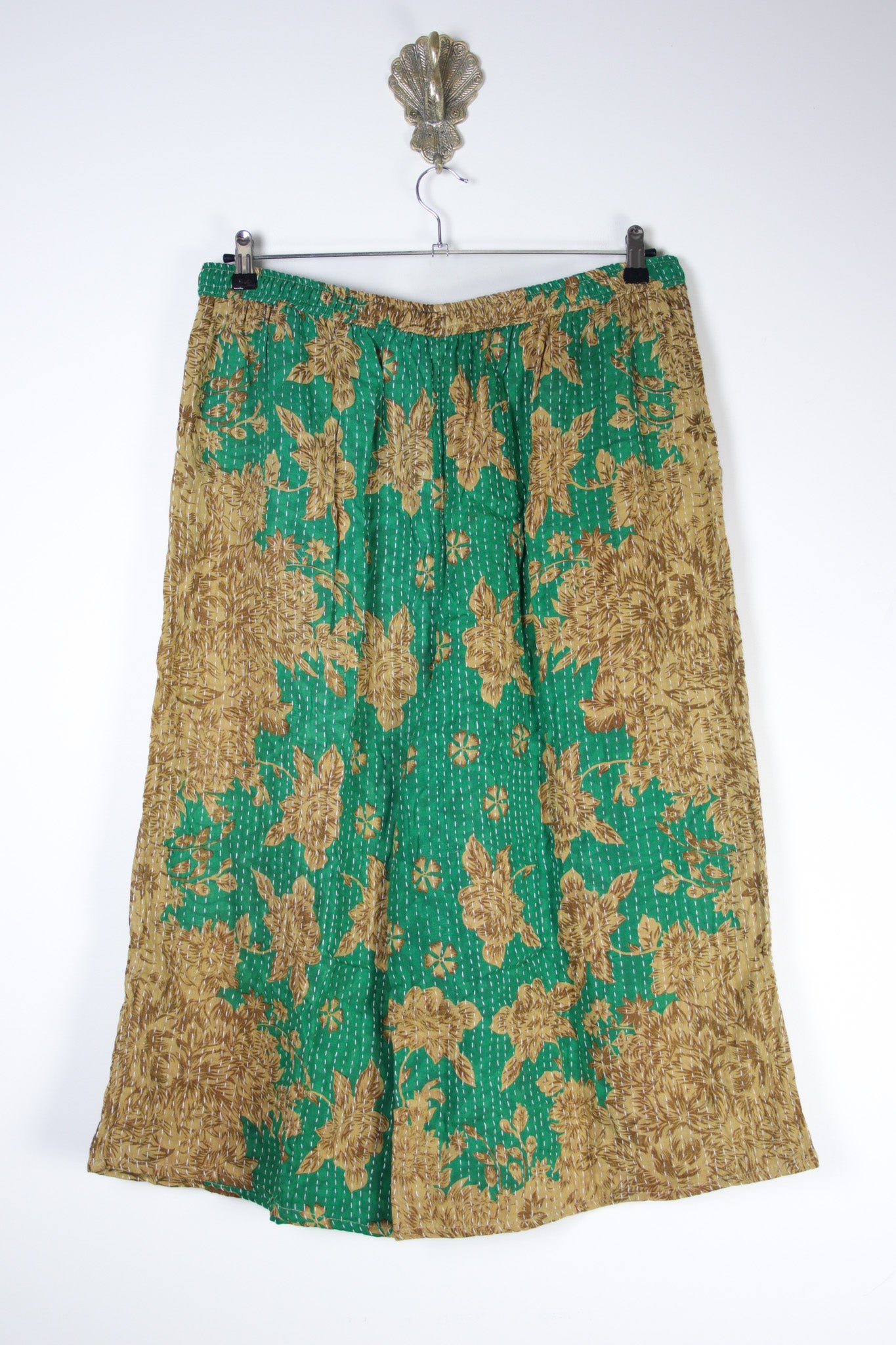 Cropped Kantha Pants 3XL (20994) CroppedPants3XLRenewBohemian209942 Renew Bohemian Pty Ltd