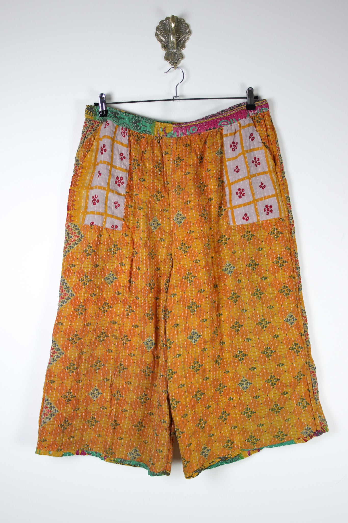 Cropped Kantha Pants 3XL (16635)