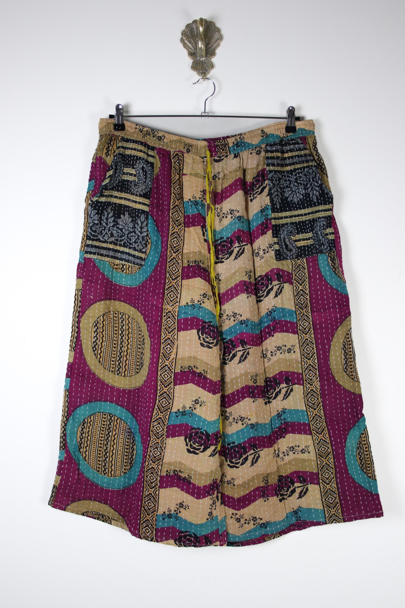 Cropped Kantha Pants 3XL (16636)